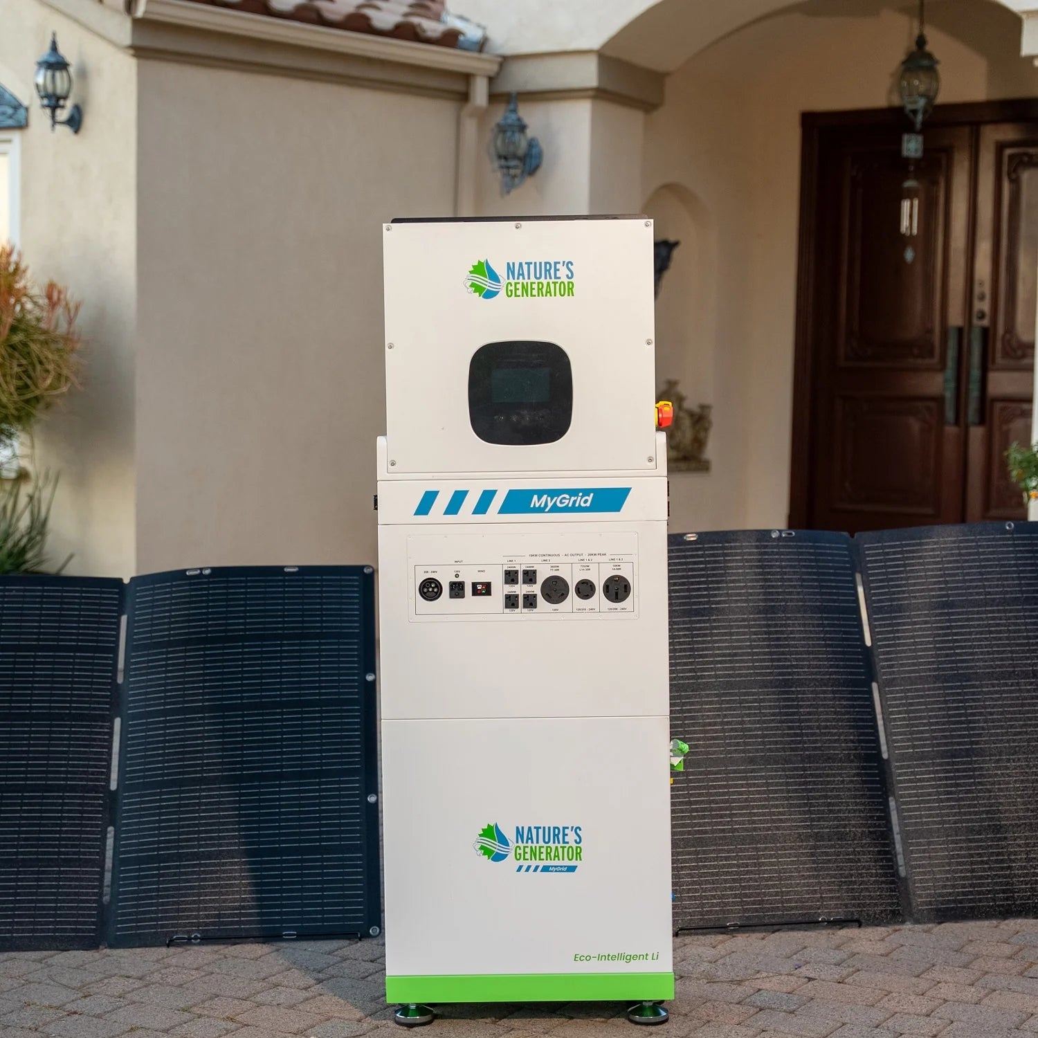 MyGrid 10K Solar and Wind Generator for Home