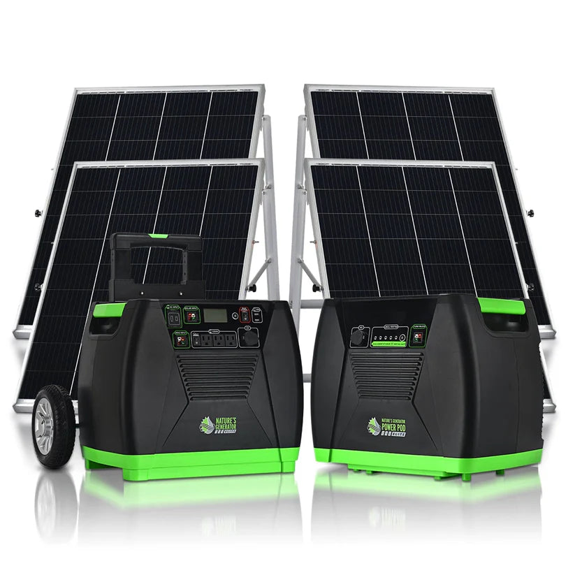 High Capacity Lithium 1800 Solar Generator
