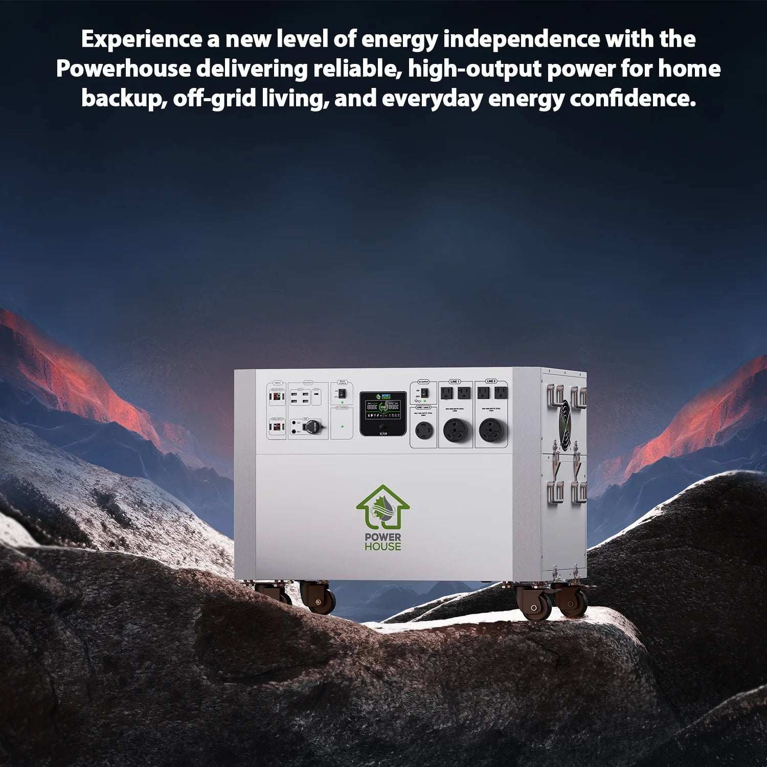 Nature’s Generator Powerhouse Solar and Wind Generator