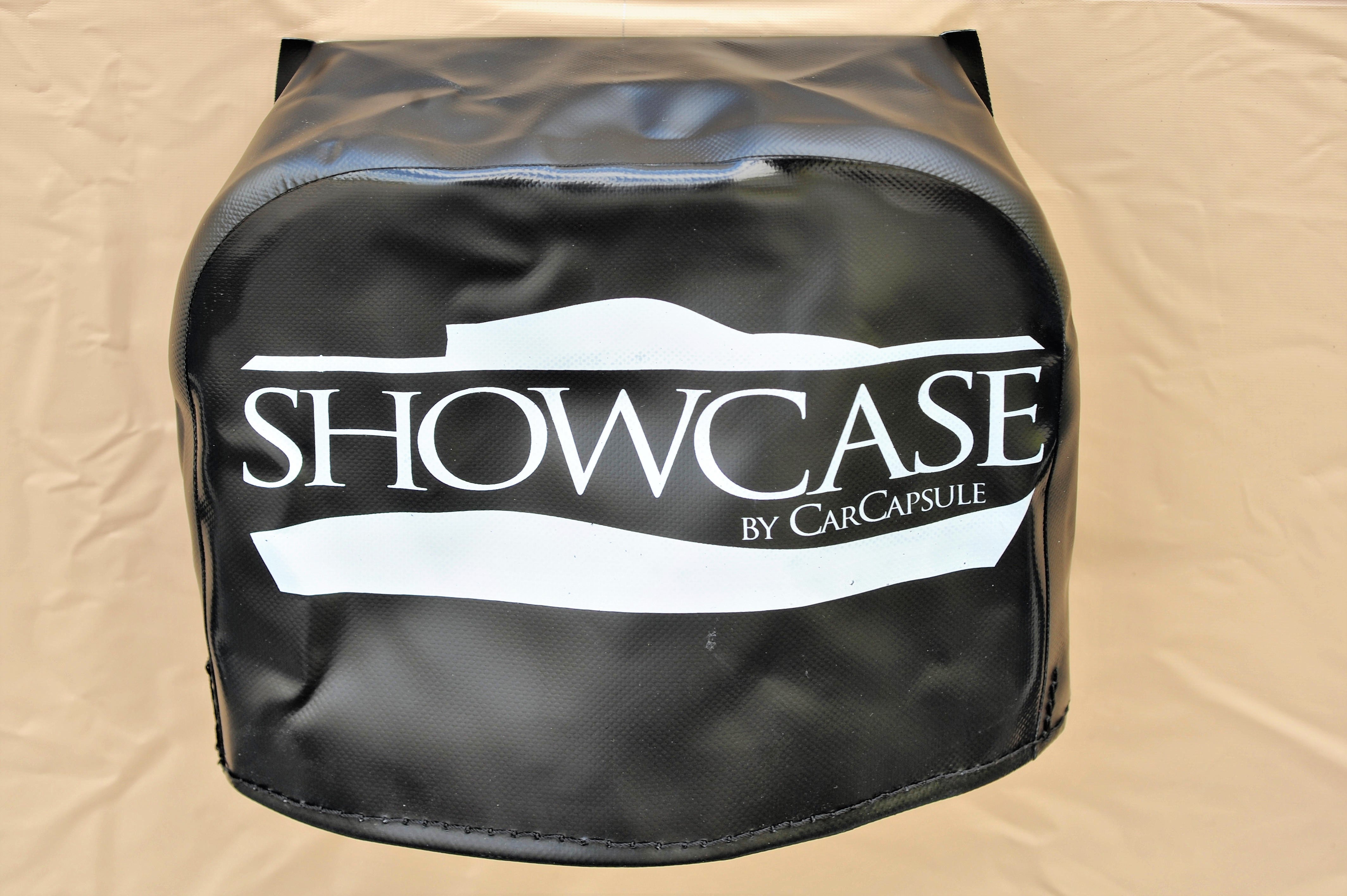 24' Arch Roof 9' High Outdoor Showcase (24x10x7' with 9' Arch) (84" Drive In Height & 96" Drive In Width)