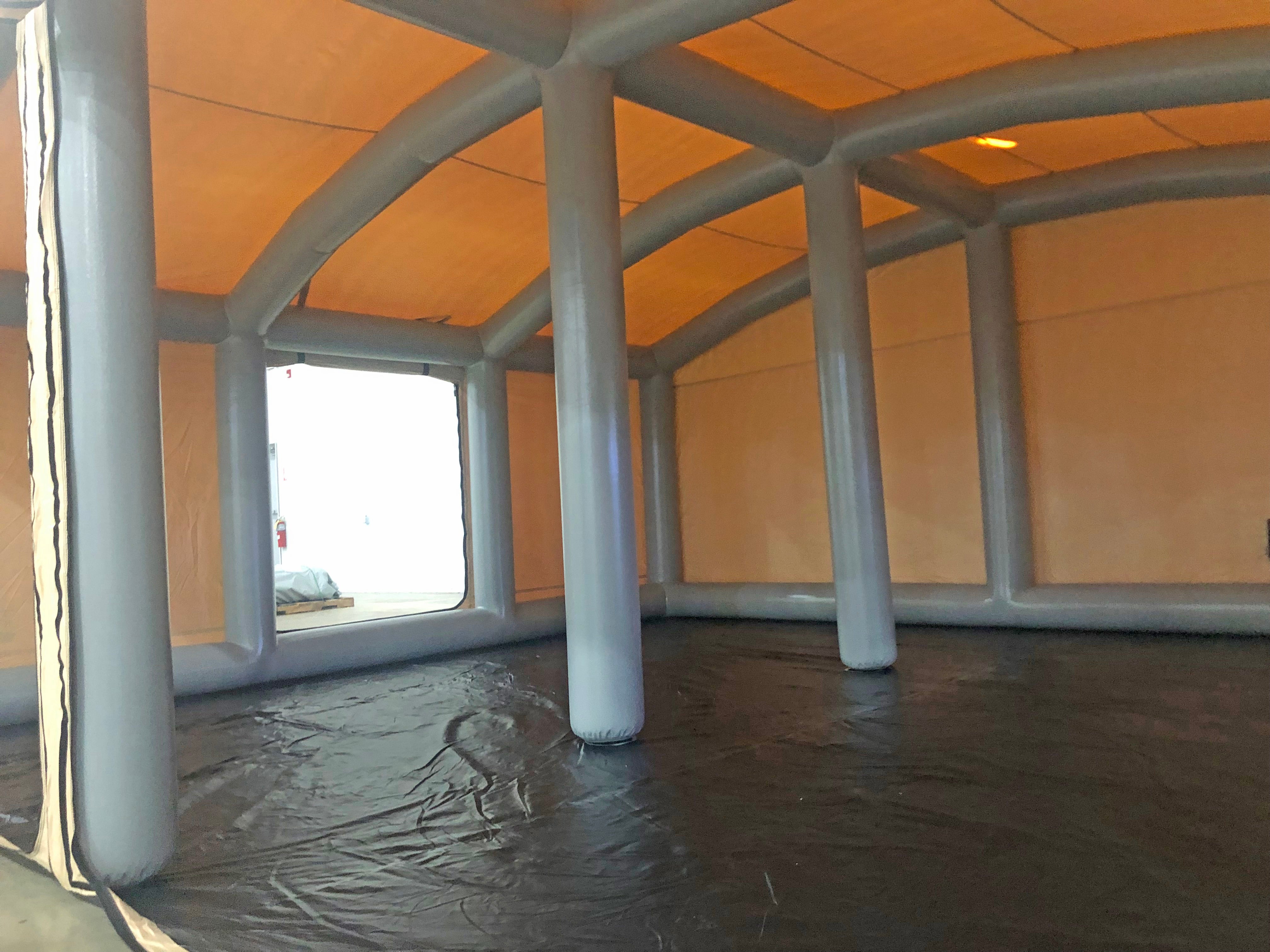 20' Arch Roof 10' High DOUBLE Outdoor Showcase (20x22x7' with 10' Arch) BACKORDER ETA 10-31