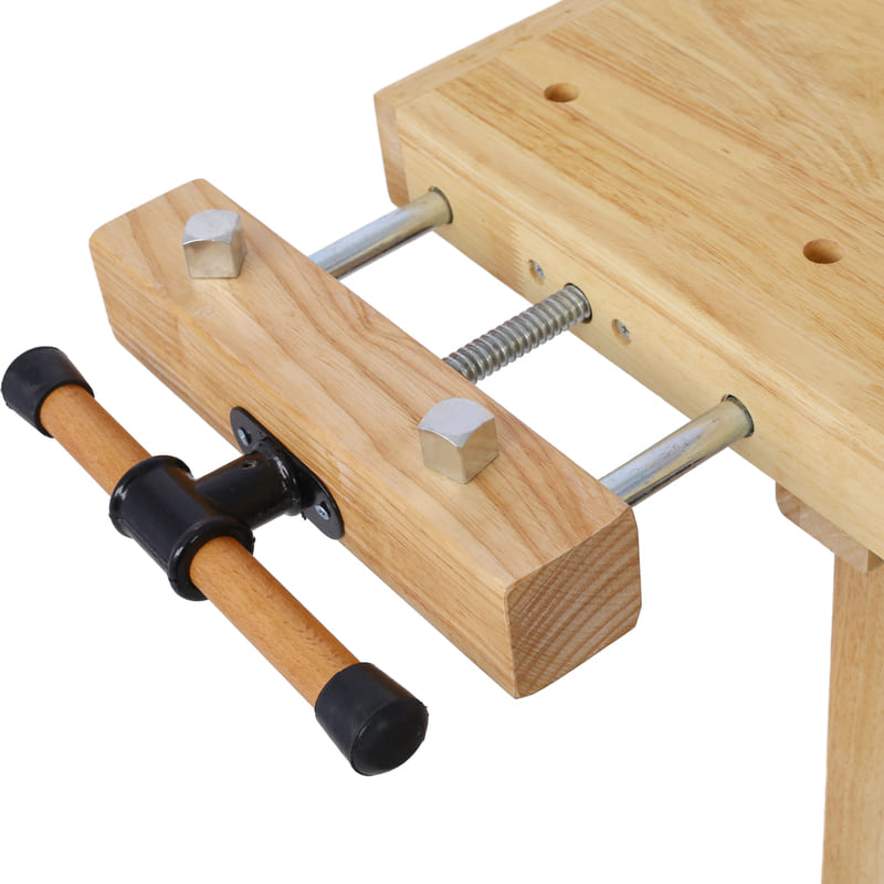 55" Wooden Workbench for Garage Workshop