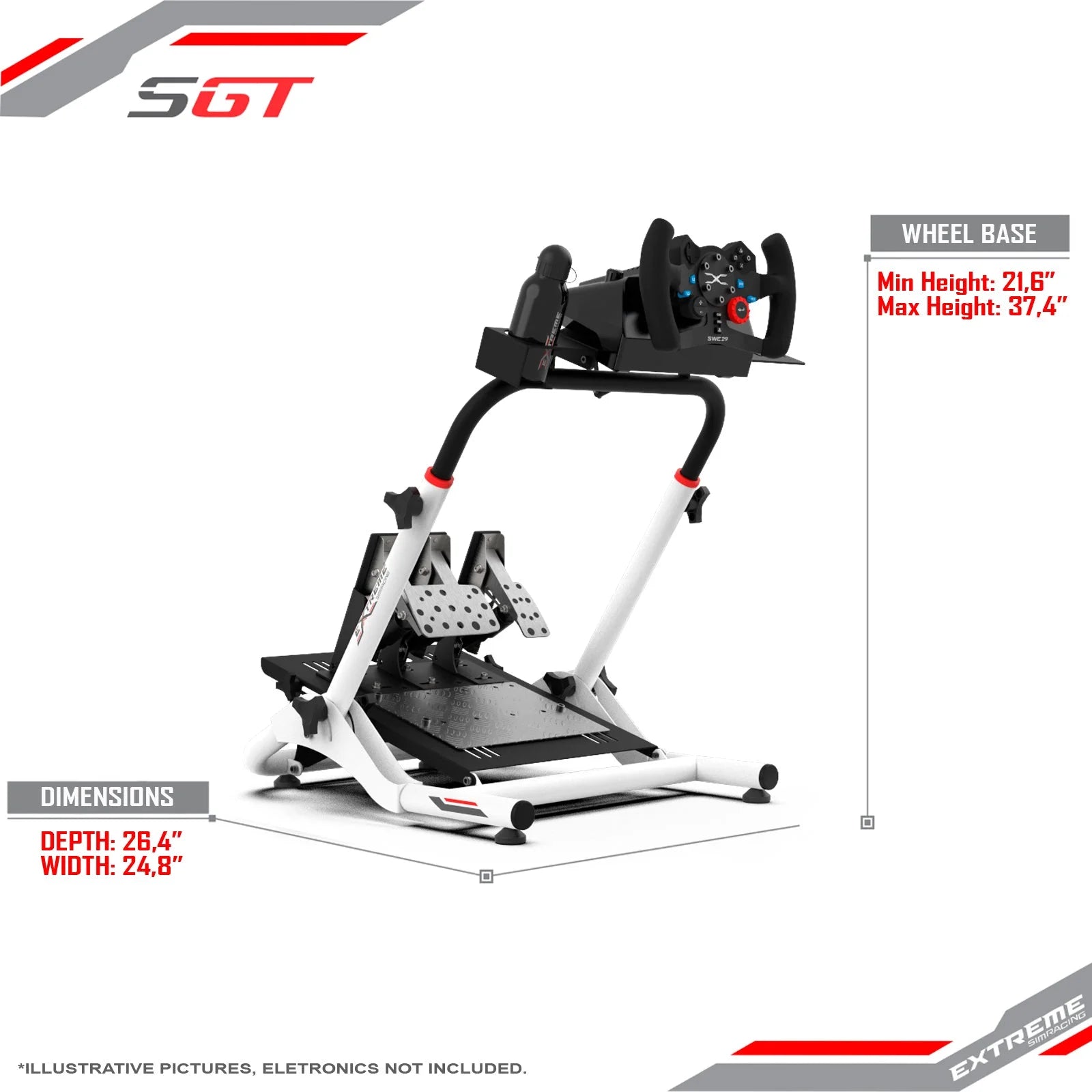 WHEEL STAND SGT (WHEEL LOCKS INCLUDED)