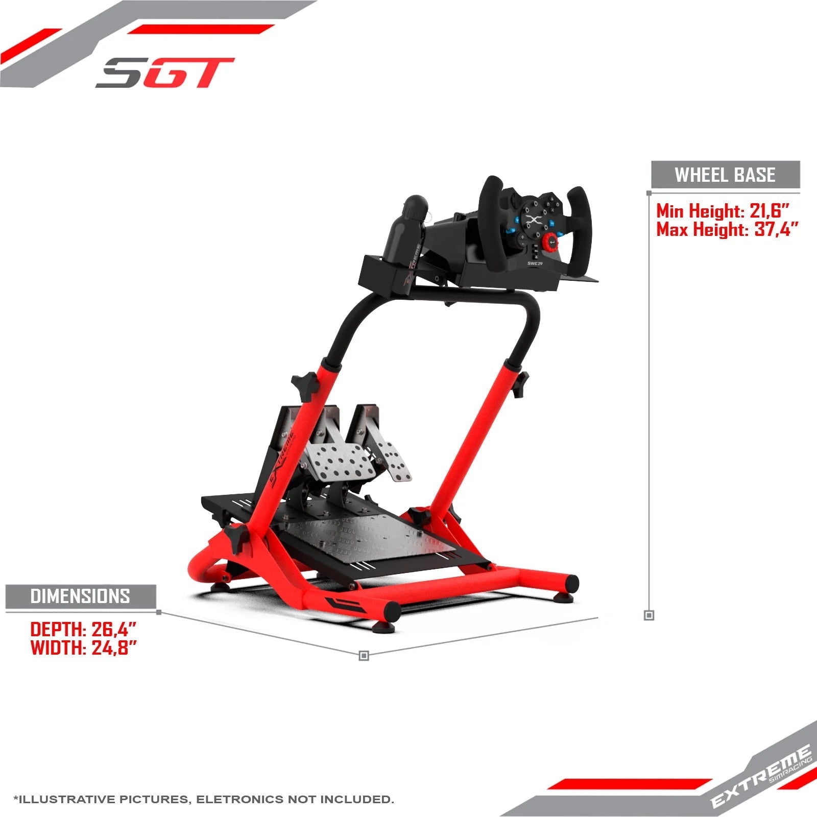 WHEEL STAND SGT (WHEEL LOCKS INCLUDED)