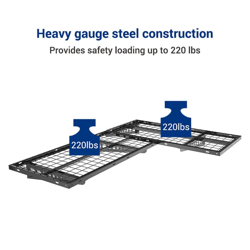 WRC24B Corner 2-Pack 2' x 4' Wall Shelving