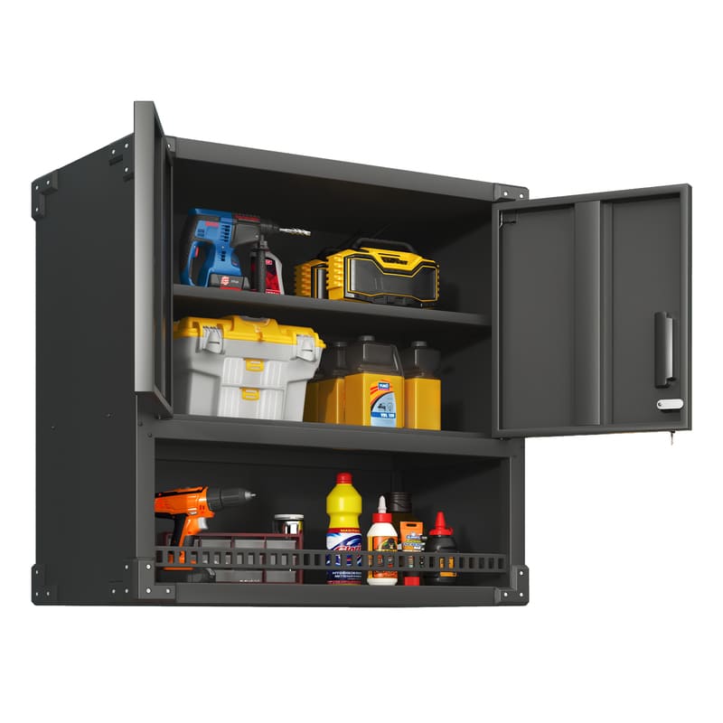 WSC4 Pro Metal Wall-Mounted Tool Storage Cabinet