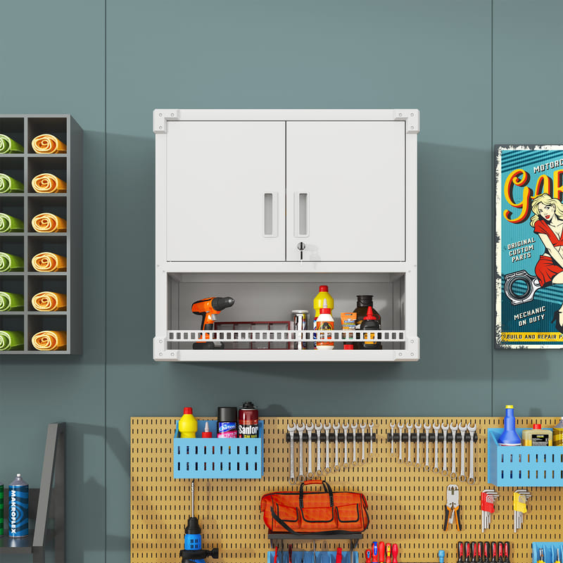 WSC4 Pro Metal Wall-Mounted Tool Storage Cabinet