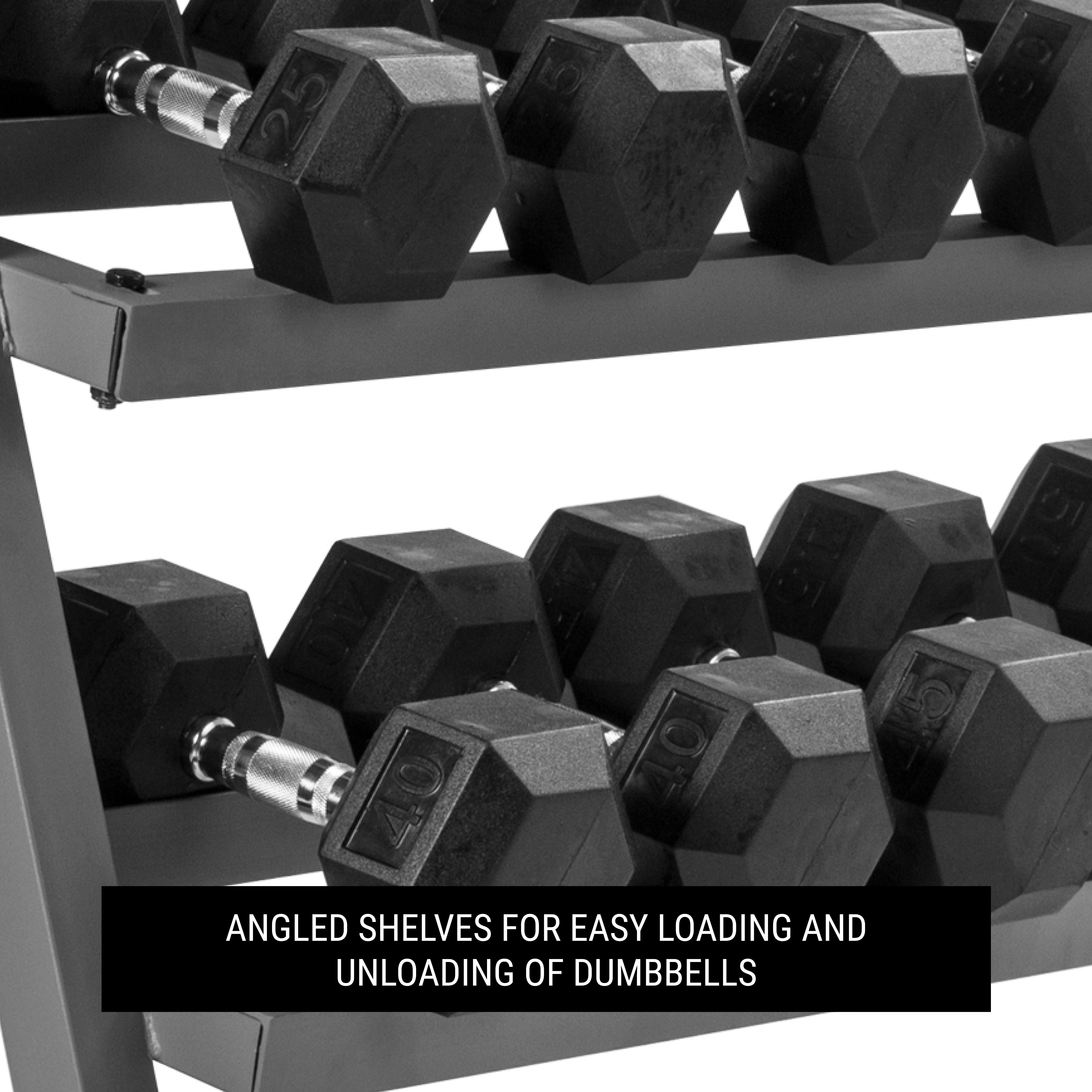 2-Tier Dumbbell Rack