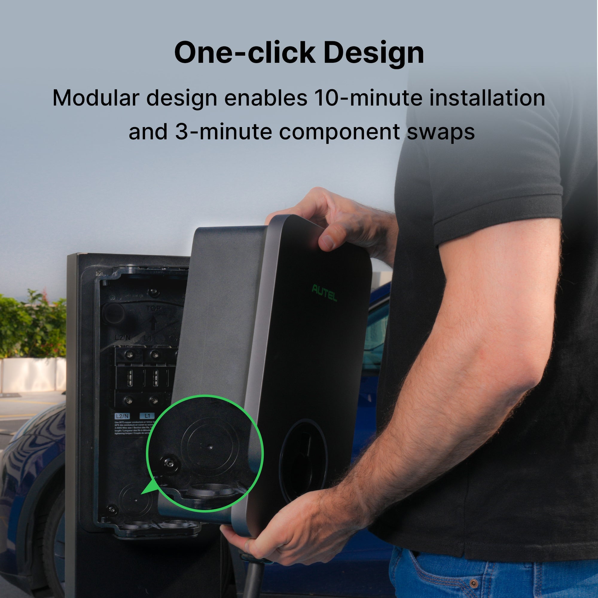 AC Pro 80A 19.2kW Residential EV Charger - Garage Rebel