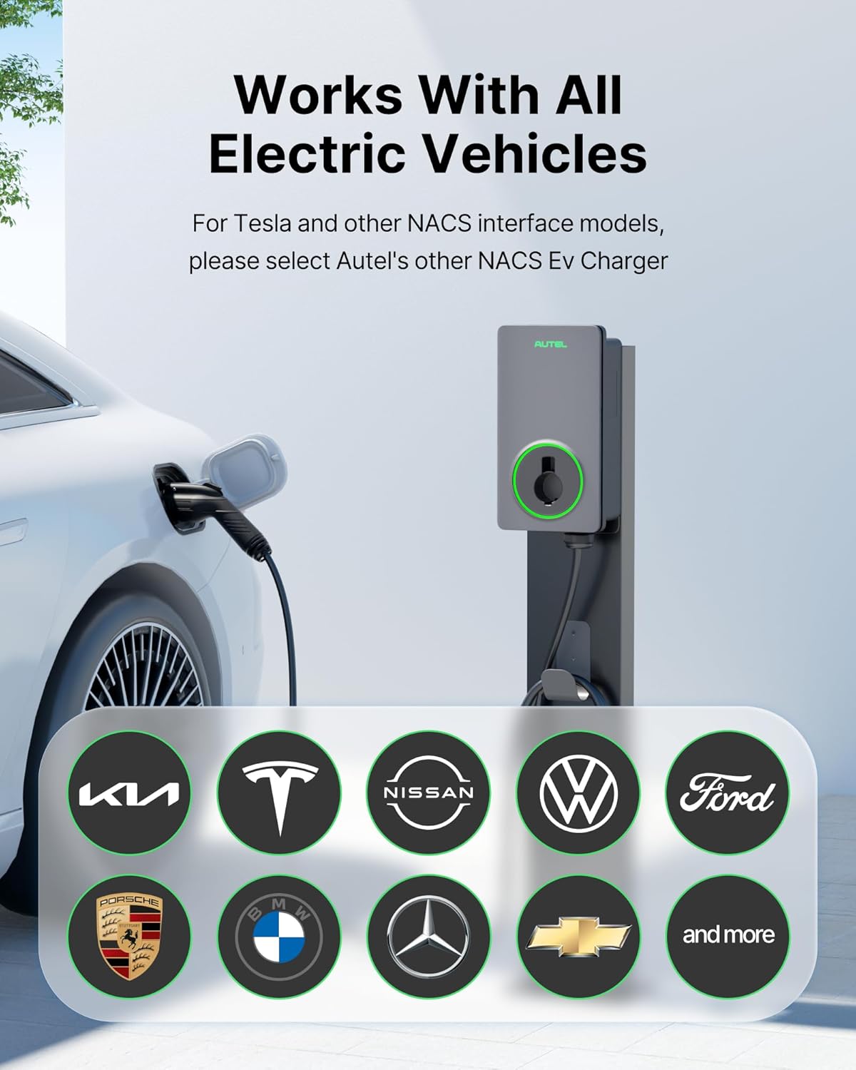 AC Single Charger 50A EV Charger - Garage Rebel