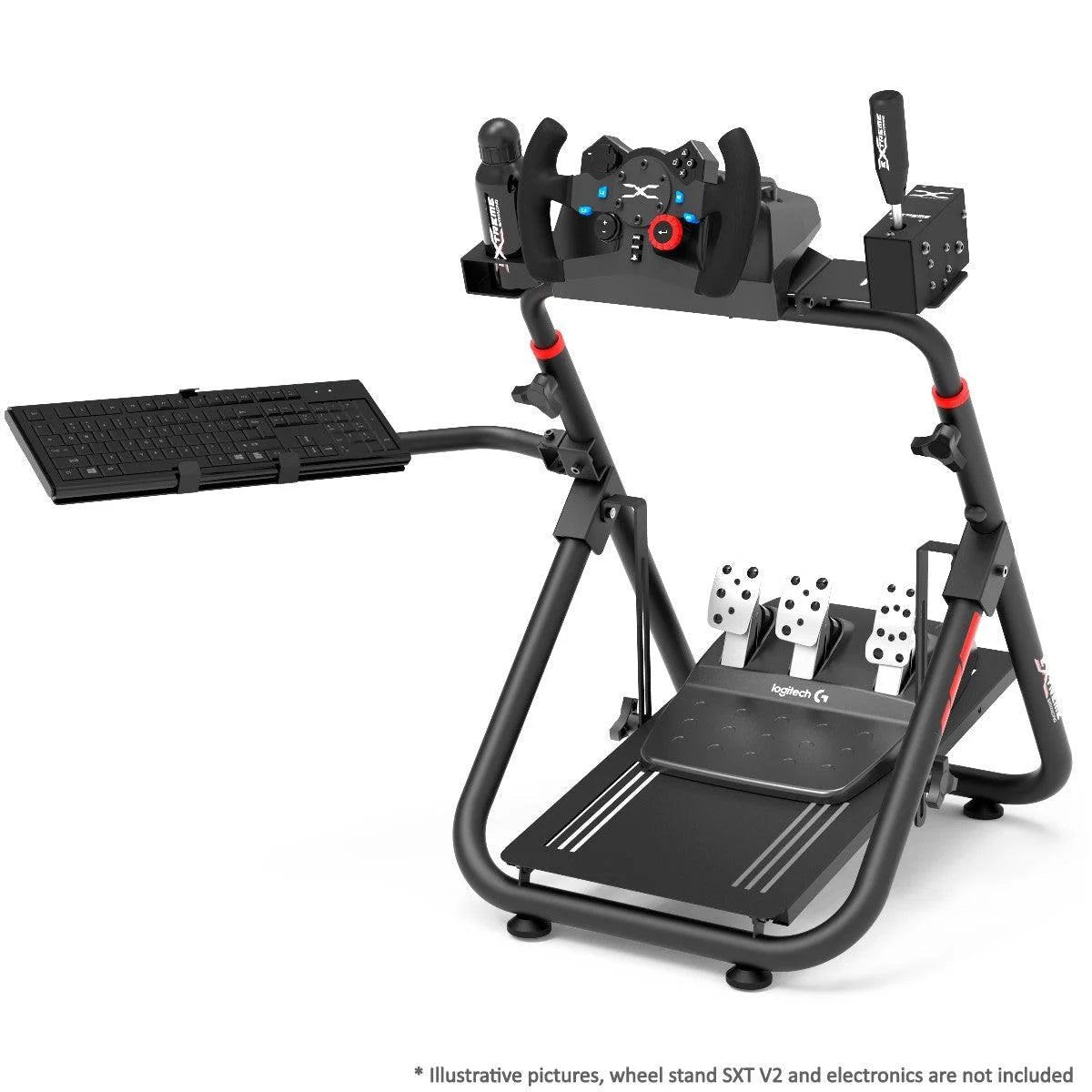 ARTICULATED KEYBOARD TRAY - FITS SXT V2 MODEL - Garage Rebel