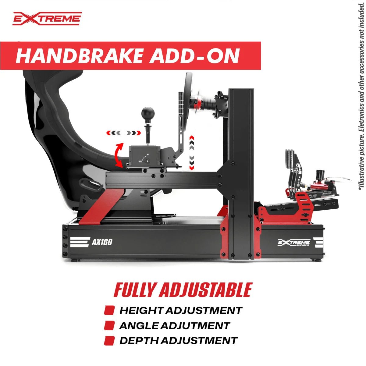 AX160 ALUMINUM PROFILE SIMULATOR SIM RACING - Garage Rebel