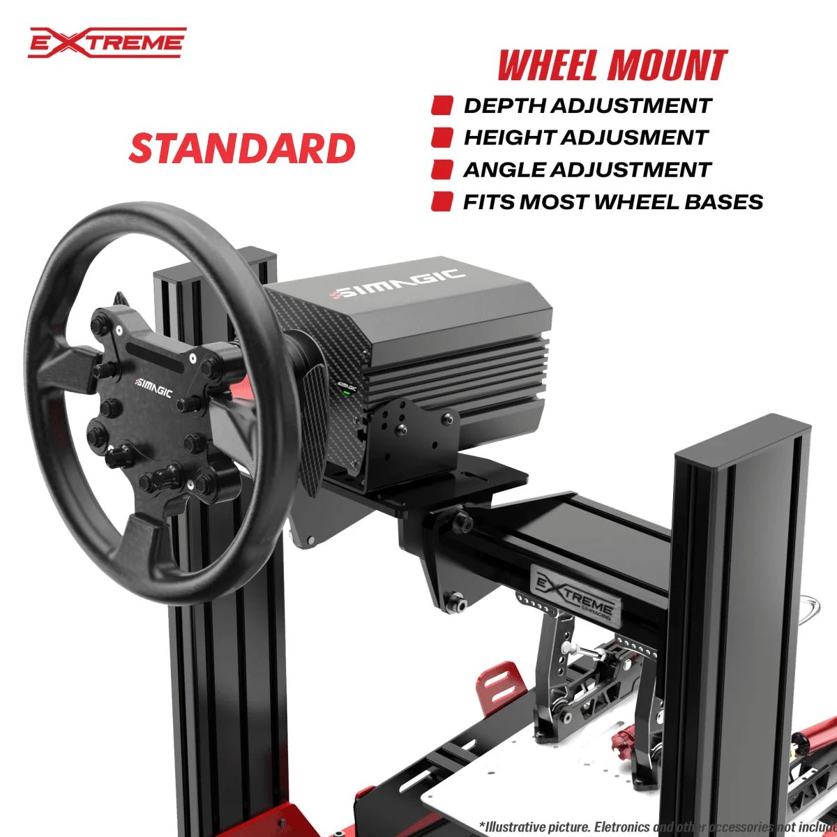 AX160 ALUMINUM PROFILE SIMULATOR SIM RACING - Garage Rebel