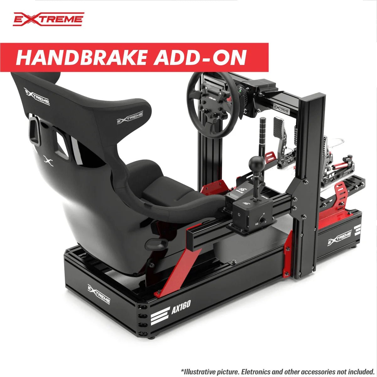 AX160 ALUMINUM PROFILE SIMULATOR SIM RACING - Garage Rebel