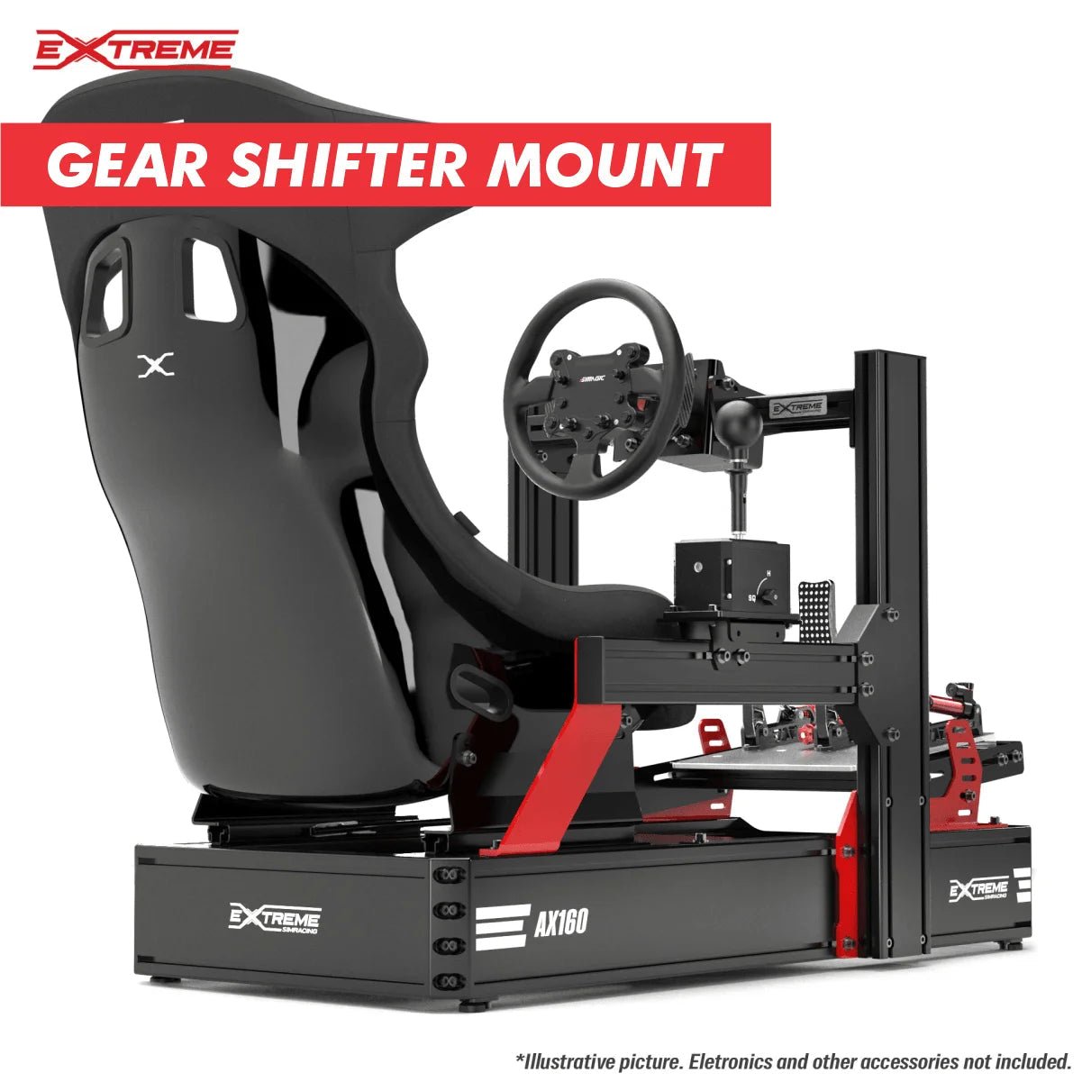 AX160 ALUMINUM PROFILE SIMULATOR SIM RACING - Garage Rebel