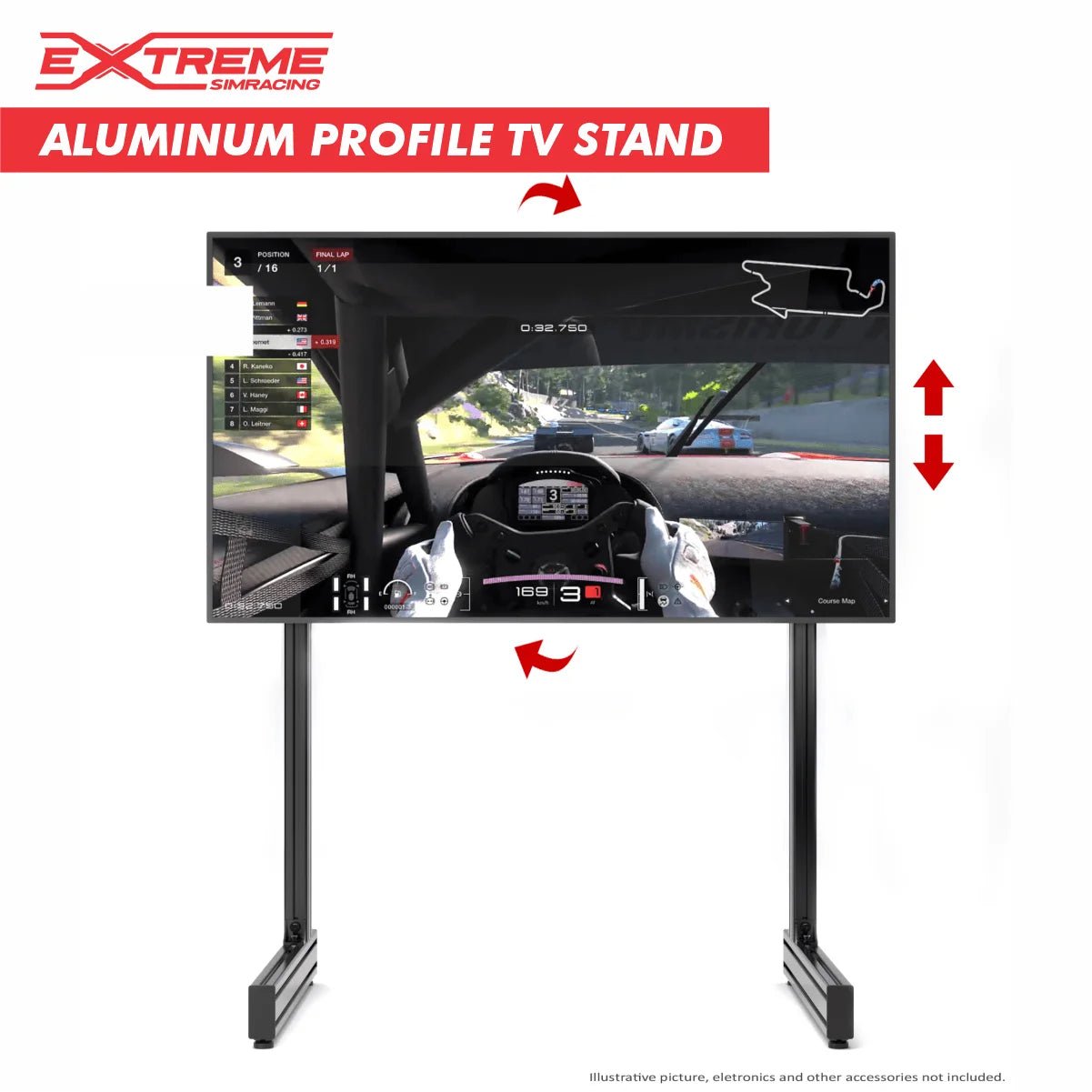 AX160 ALUMINUM PROFILE SIMULATOR SIM RACING - Garage Rebel