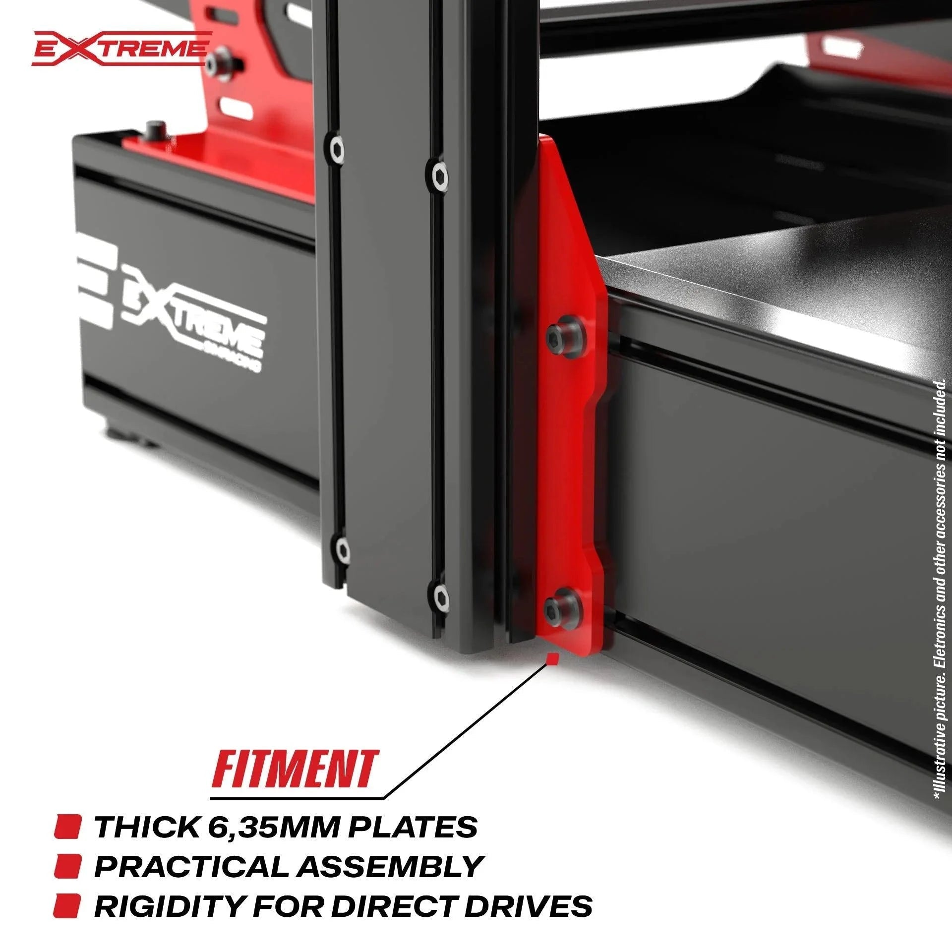 AX160 ALUMINUM PROFILE SIMULATOR SIM RACING - Garage Rebel