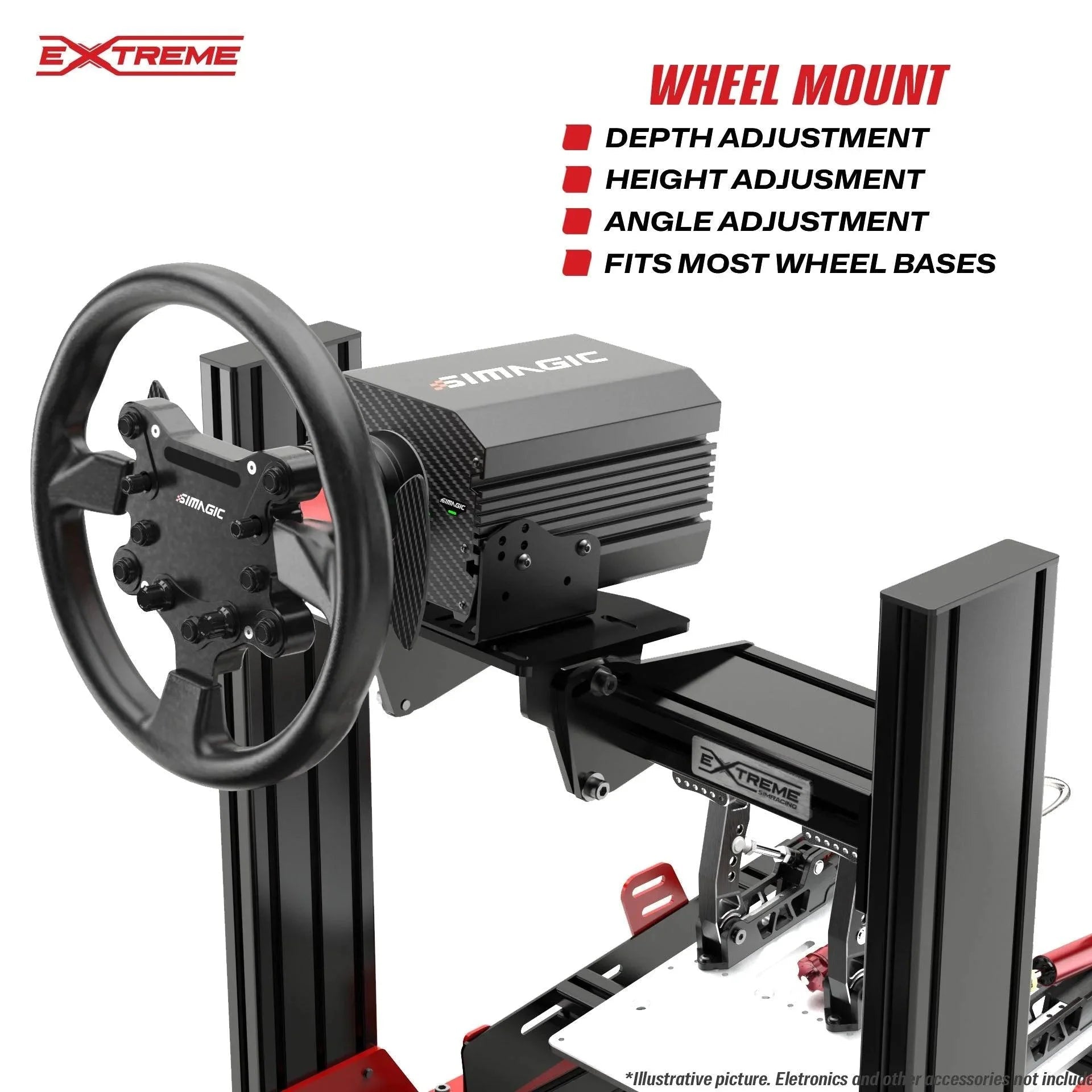 AX160 ALUMINUM PROFILE SIMULATOR SIM RACING - Garage Rebel