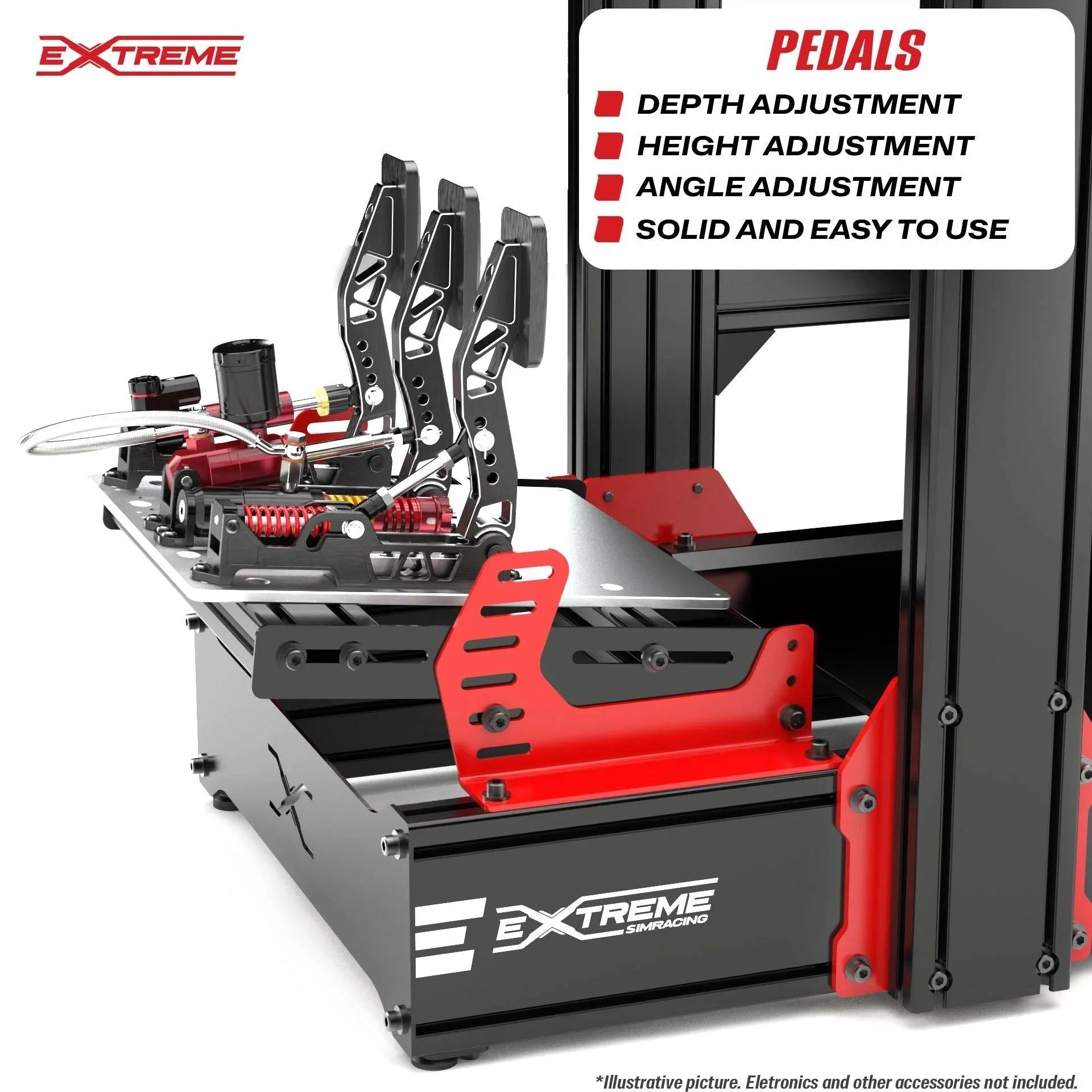 AX160 ALUMINUM PROFILE SIMULATOR SIM RACING - Garage Rebel