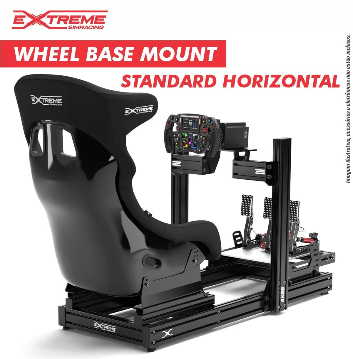 AX80 ALUMINUM PROFILE SIM RACING RIG 2025 - Garage Rebel