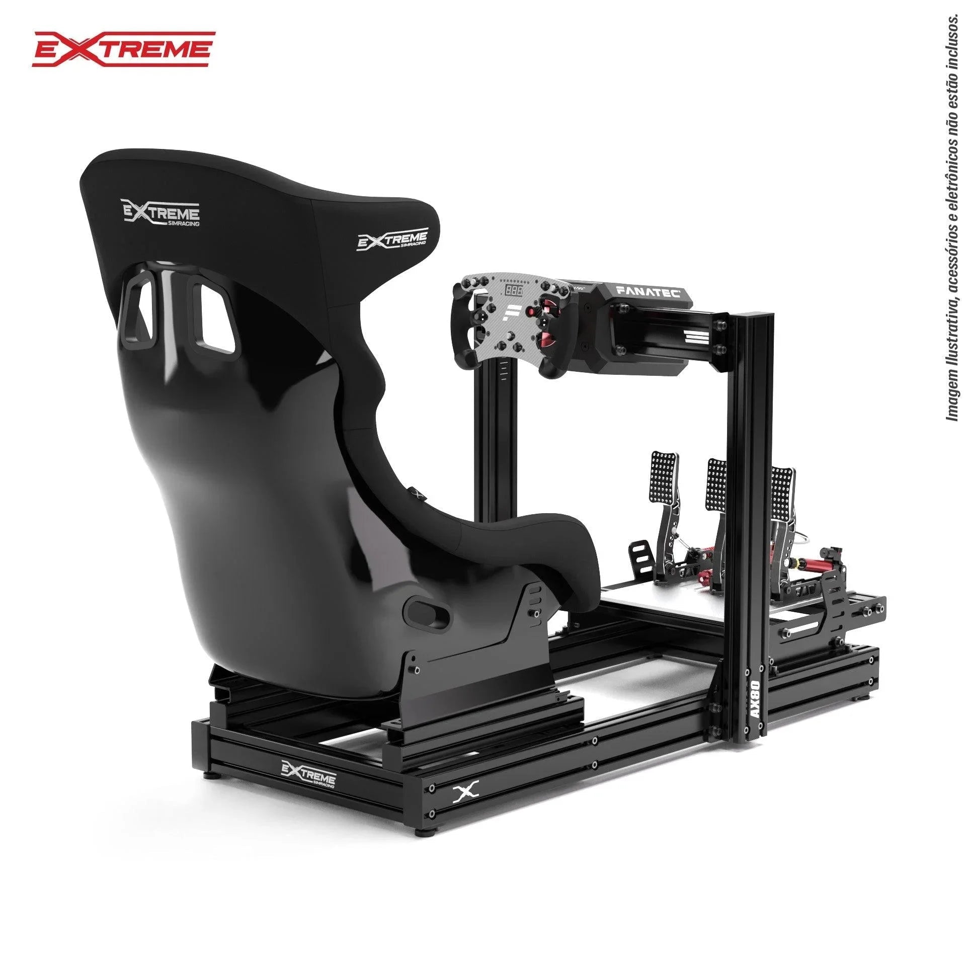 AX80 ALUMINUM PROFILE SIM RACING RIG 2025 - Garage Rebel