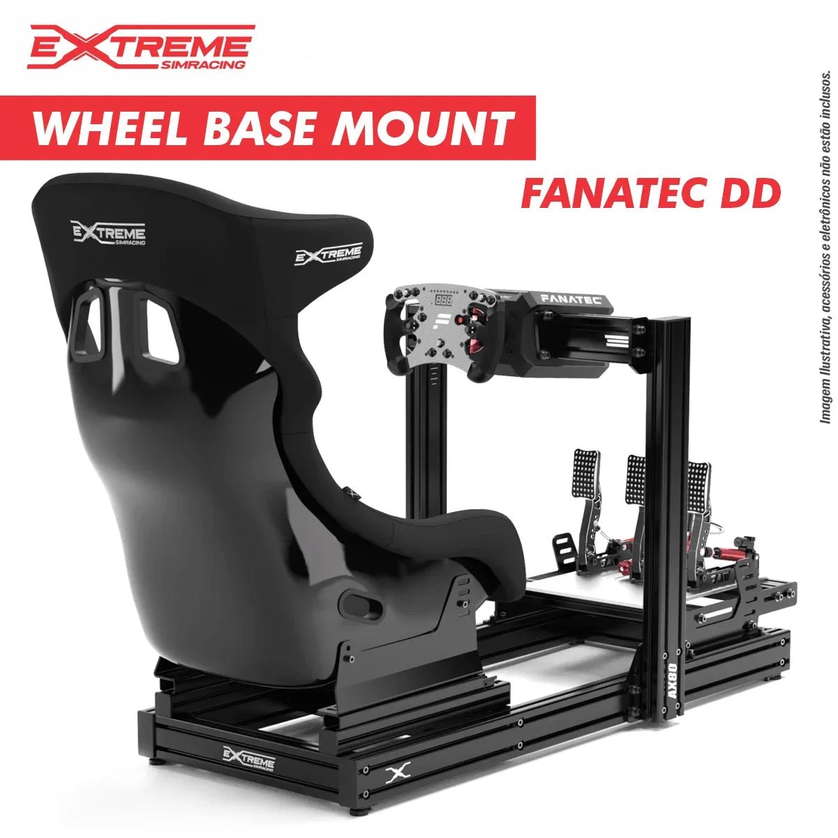 AX80 ALUMINUM PROFILE SIM RACING RIG 2025 - Garage Rebel