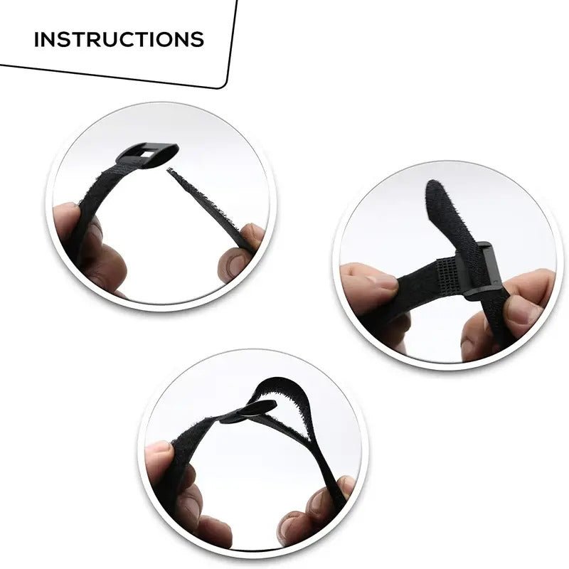 Elastic Nylon Velcro Band with Buckle- Adjustable Belts for EV Hover