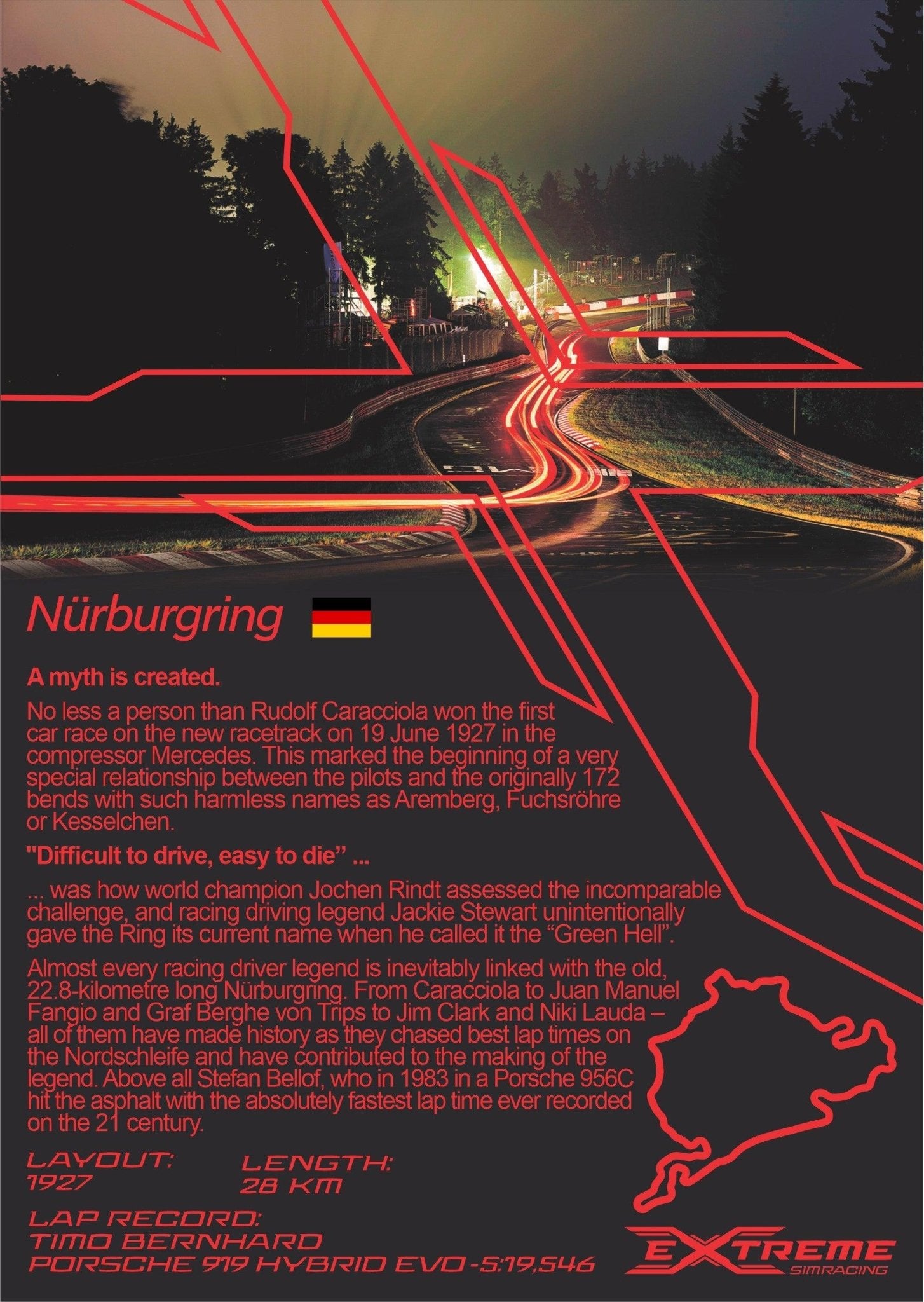 ESR DECORATIVE TRACK - NURBURGRING / GERMANY - Garage Rebel