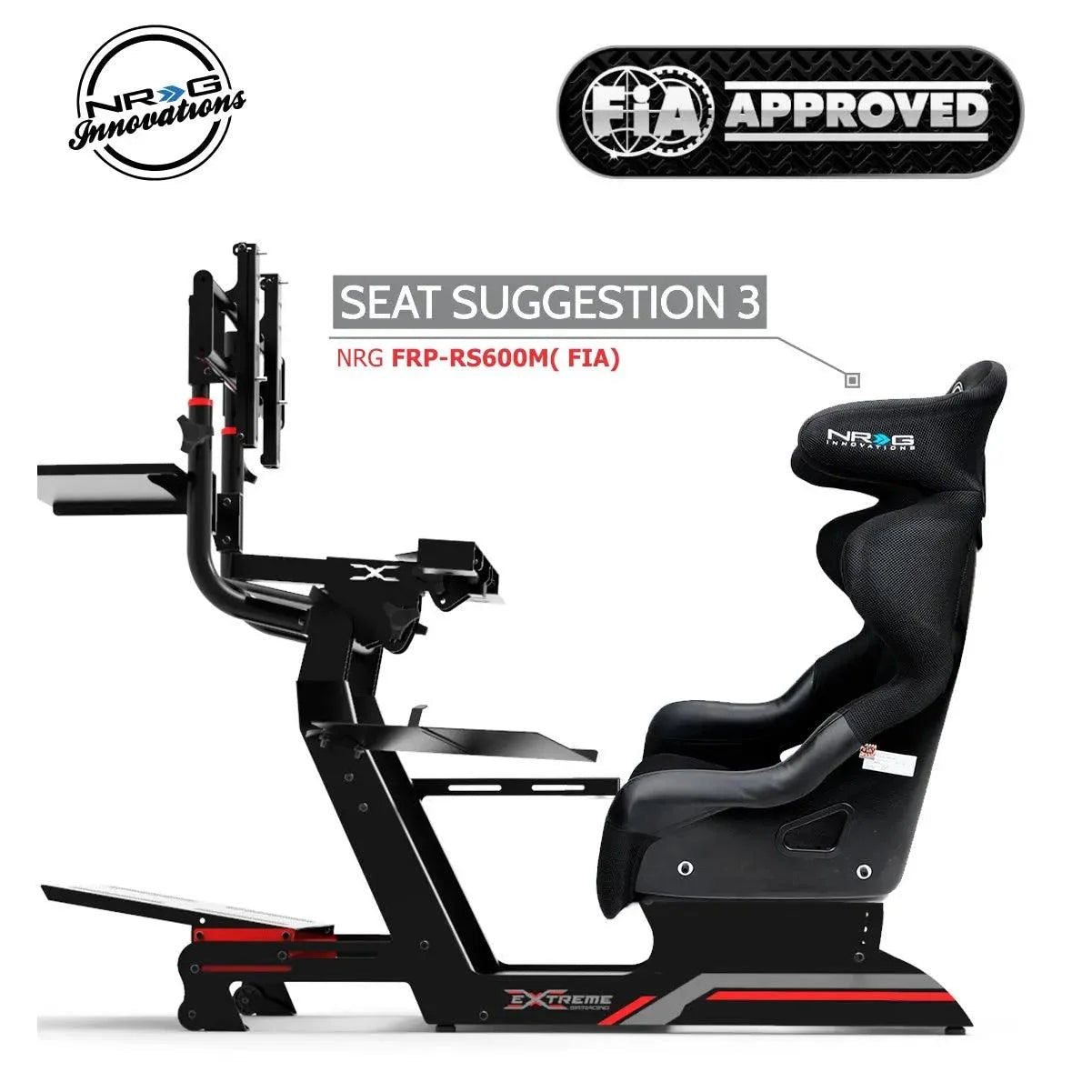 EXTREME SIM RACING CHASSIS 3.0 - FULL OF ACCESSORIES - Garage Rebel