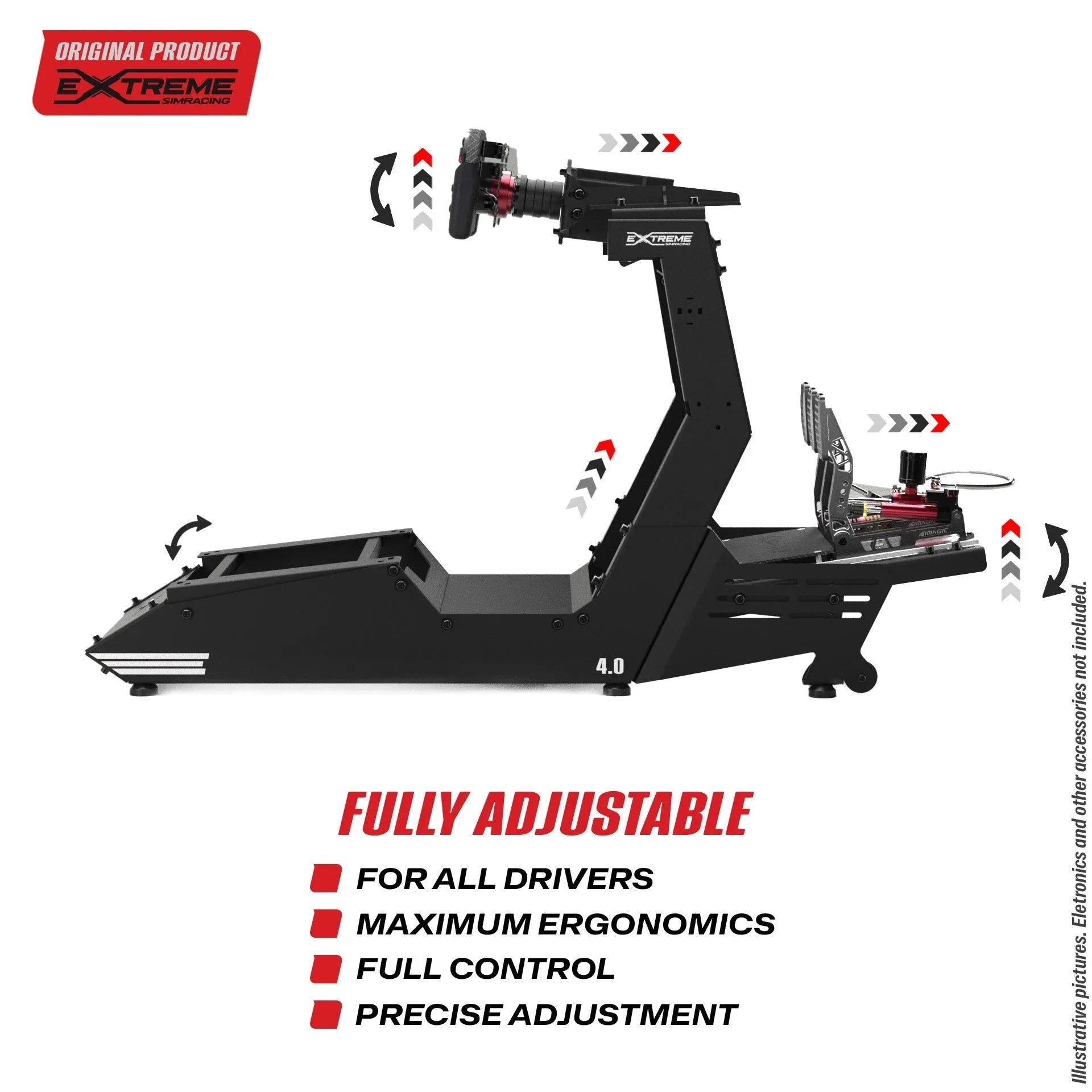 EXTREME SIMRACING CHASSIS 4.0 - Garage Rebel