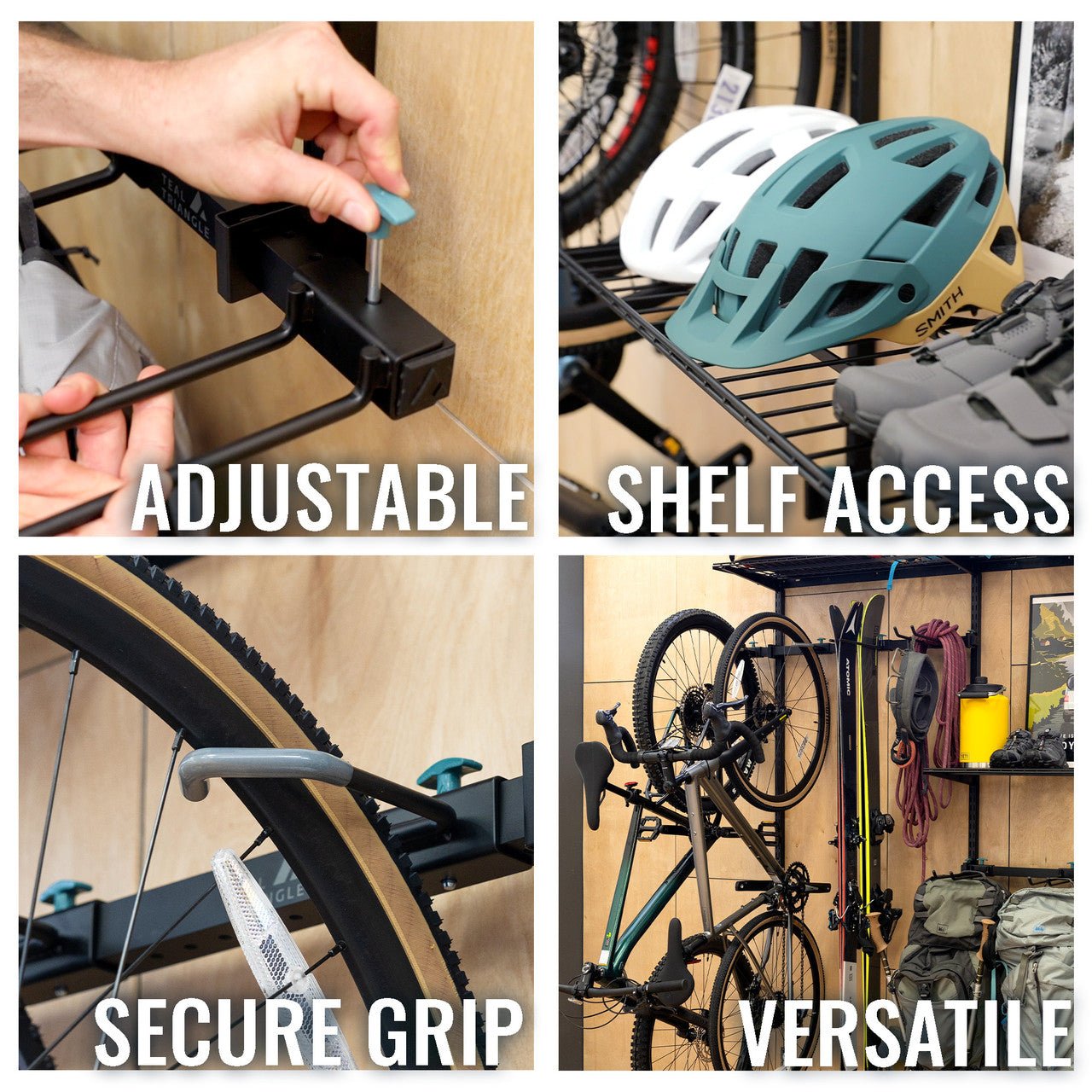 G - Adventure Pro | Adjustable Wall Storage System | Holds 500 lbs - Garage Rebel