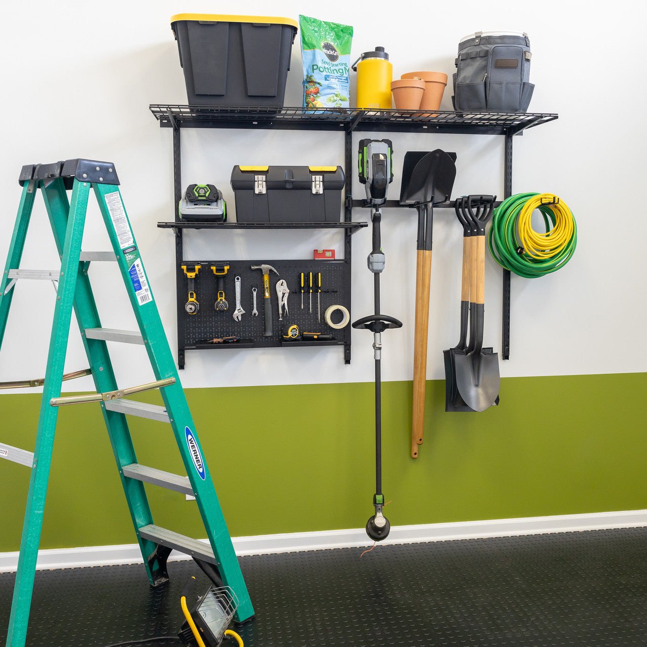 G - Tool Pro | Adjustable Wall Storage System | Holds 500 lbs - Garage Rebel