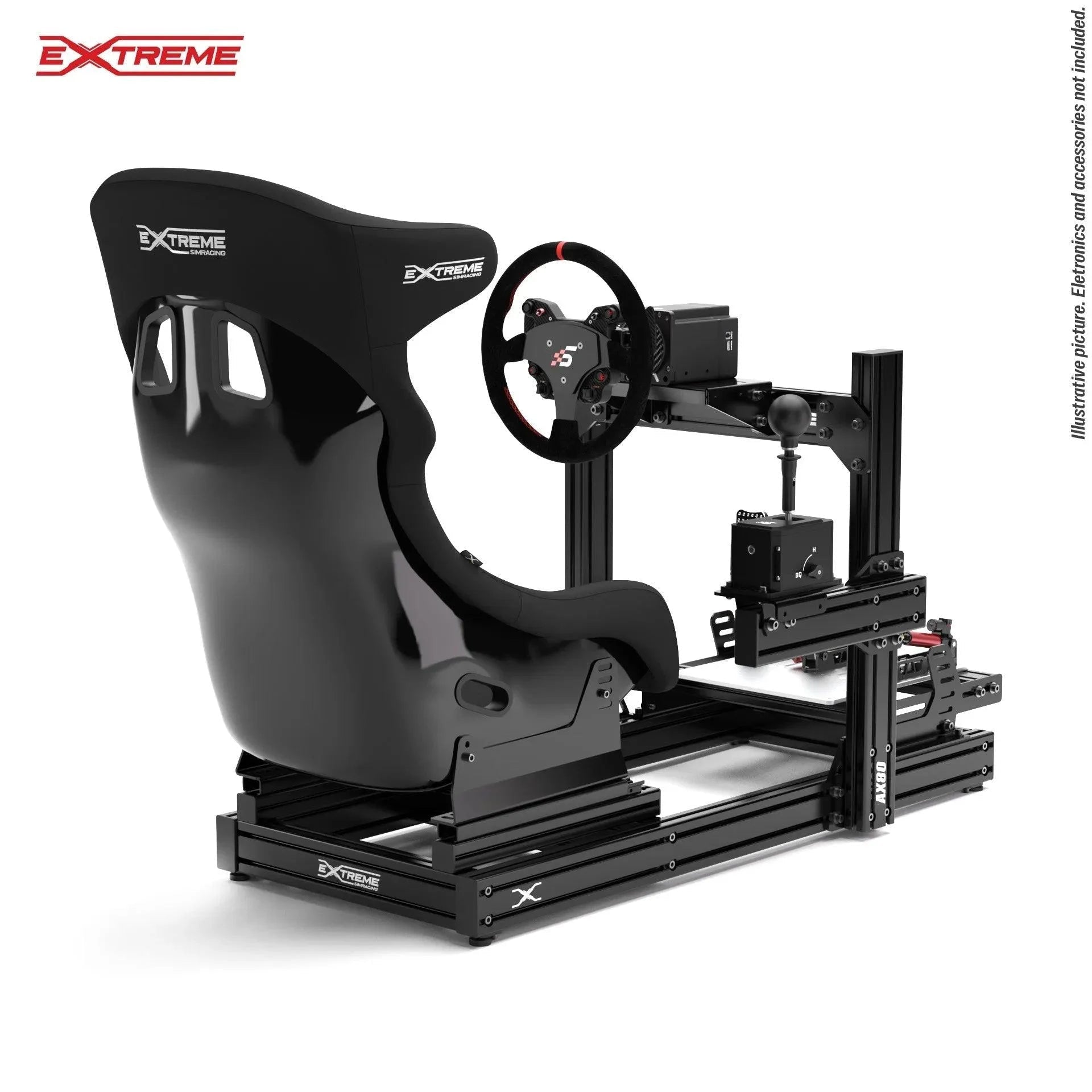 GEAR SHIFTER MOUNT FOR AX80 OR ANY ALUMINUM CHASSIS 80X40 - Garage Rebel