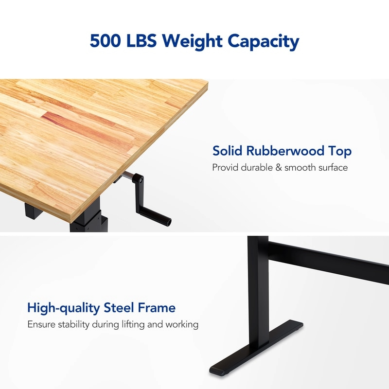 WB4B Hand Crank Height Adjustable Workbench