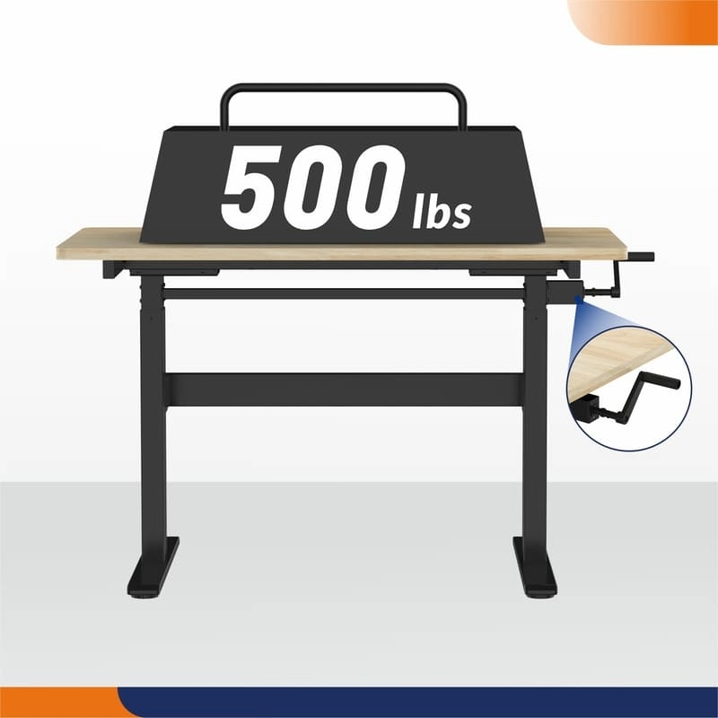 WB4B Hand Crank Height Adjustable Workbench