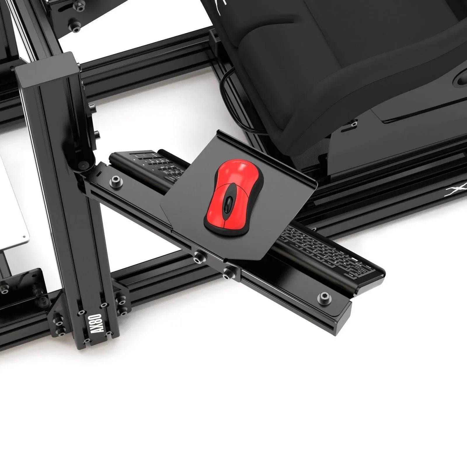 KEYBOARD AND MOUSE MOUNT FOR AX80 OR ANY ALUMINUM CHASSIS 80X40 - Garage Rebel