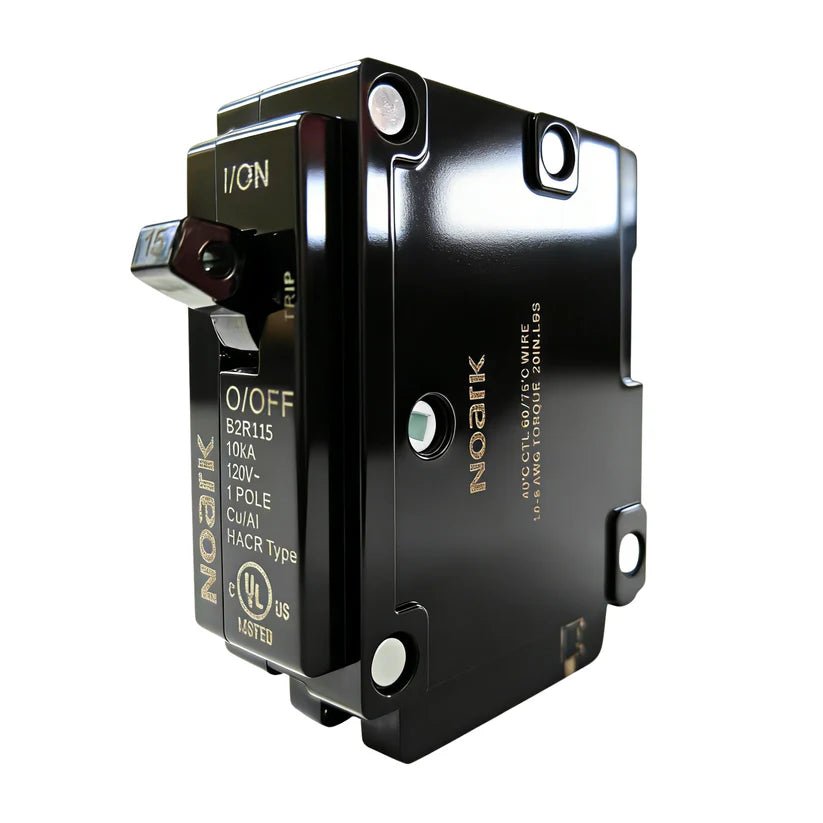 Miniature Circuit Breaker – 1-Pole 15A 120V - Garage Rebel