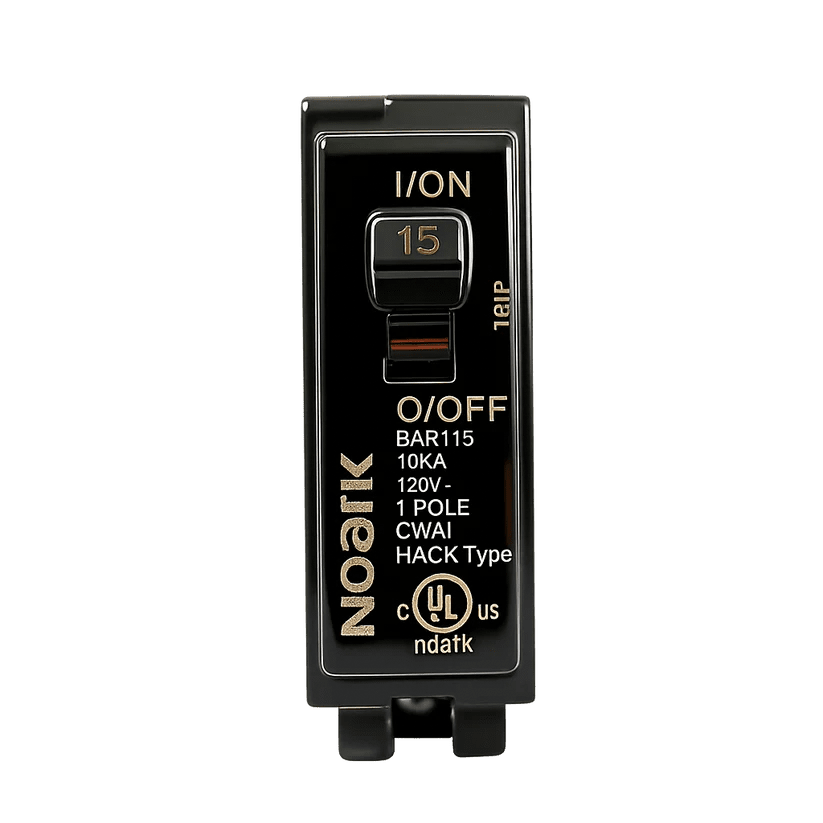 Miniature Circuit Breaker – 1-Pole 15A 120V - Garage Rebel