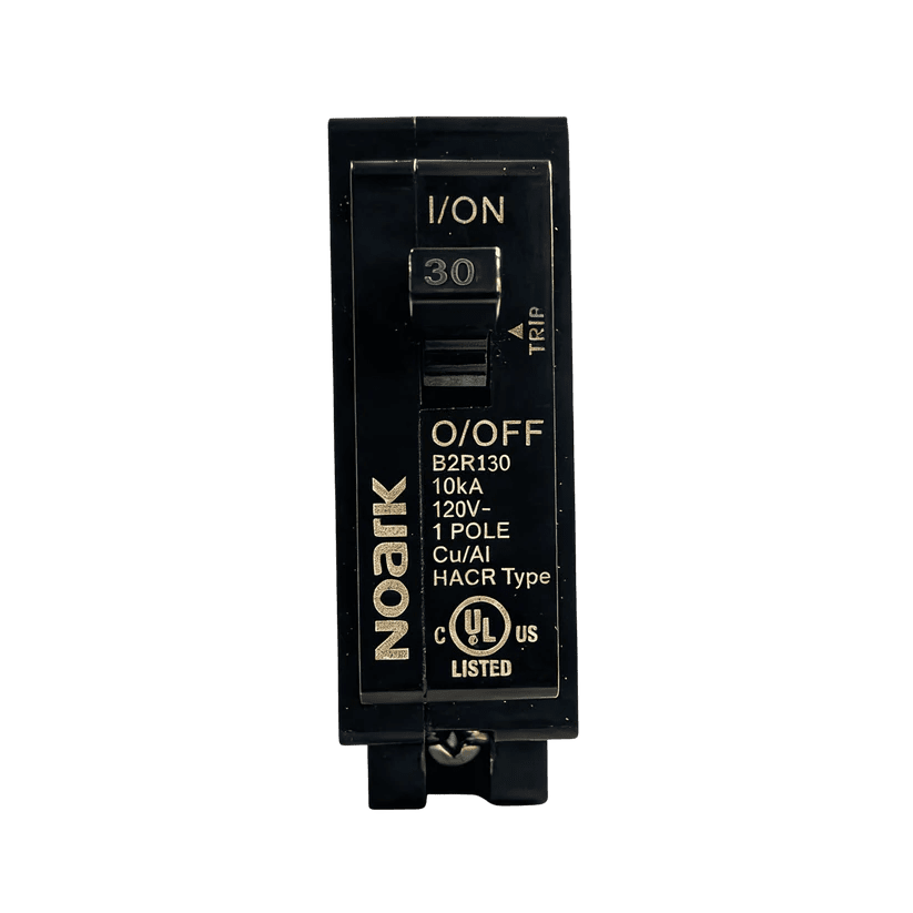 Miniature Circuit Breaker – 1-Pole 30A 120V - Garage Rebel