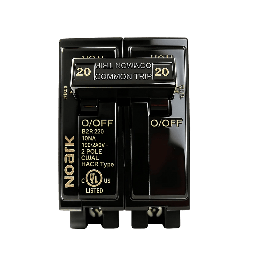 Miniature Circuit Breaker – 2-Pole 20A 120/240V - Garage Rebel