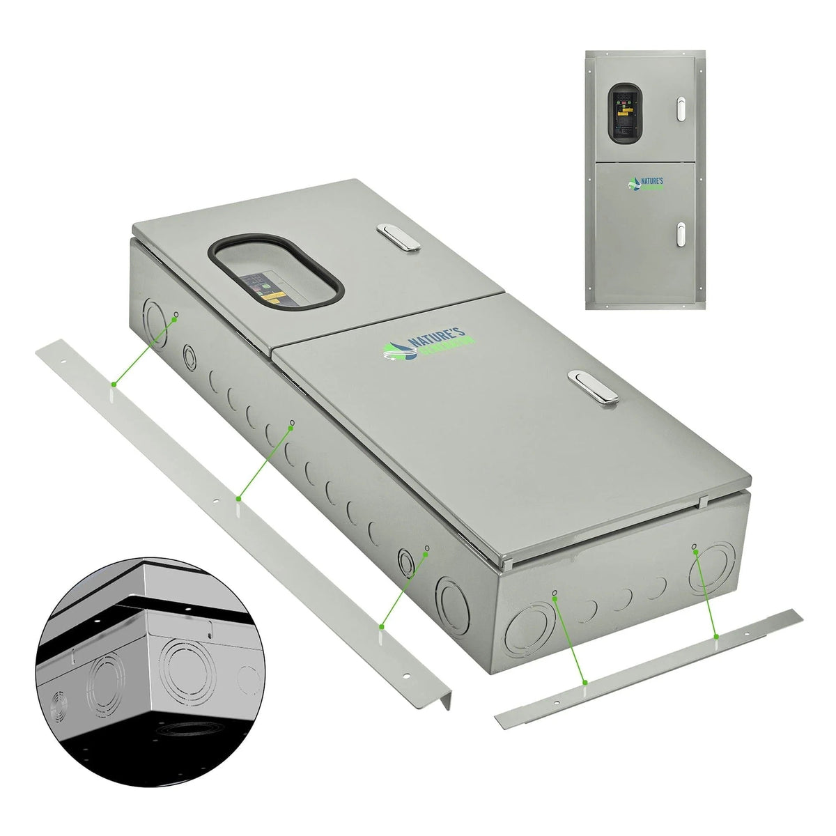 Nature's Generator 125A Automatic Transfer Switch Flush Mount - Garage Rebel