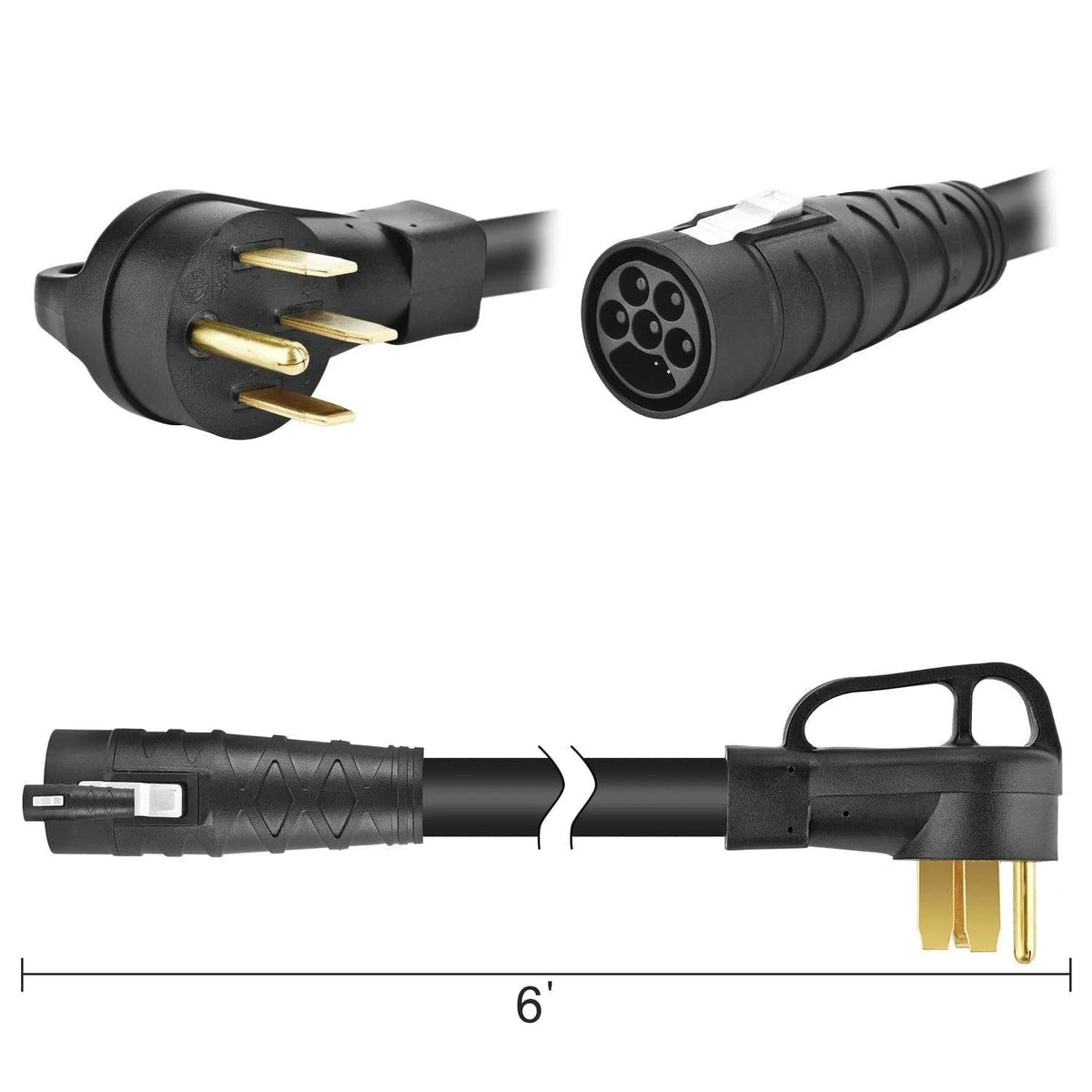 Nature's Generator Lithium 6ft Super Charging Cable - Garage Rebel