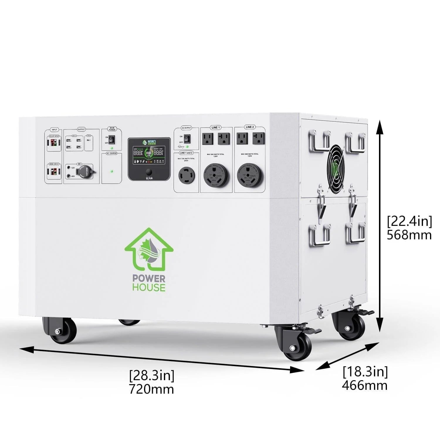 Nature’s Generator Powerhouse Whole Home Generator
