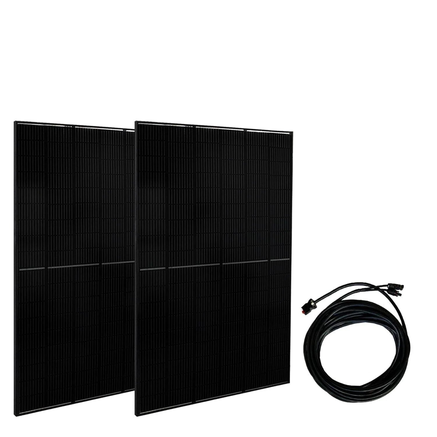 Nature’s Generator Powerhouse with Solar Panel and Transfer Switch