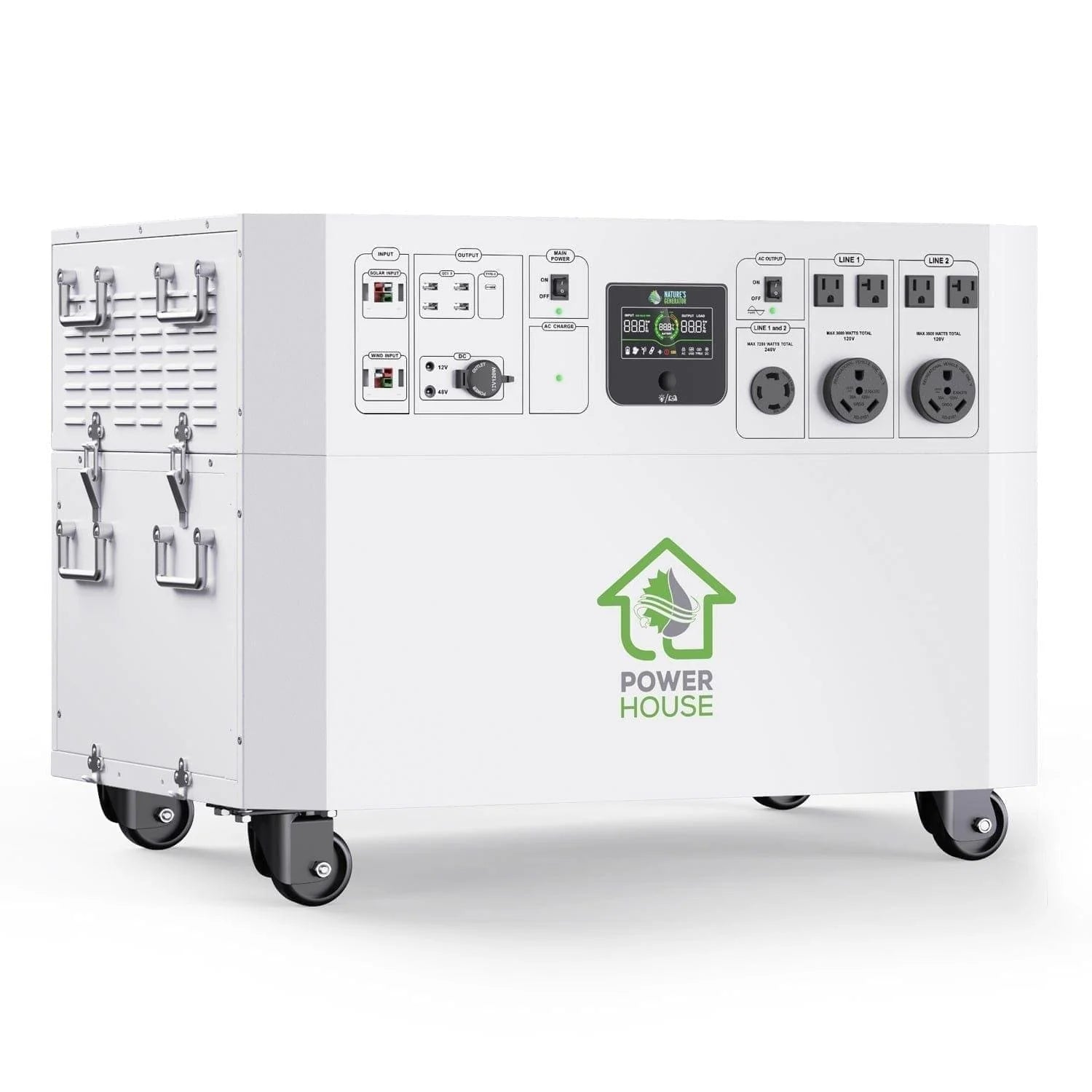 Nature’s Generator Powerhouse Solar and Wind Generator