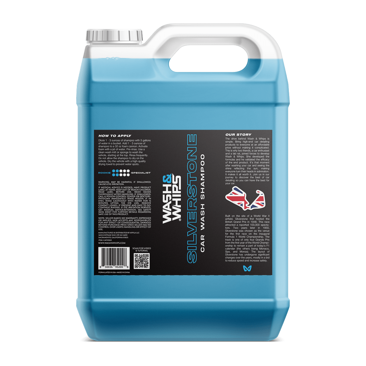 Silverstone Car Wash Shampoo - Garage Rebel