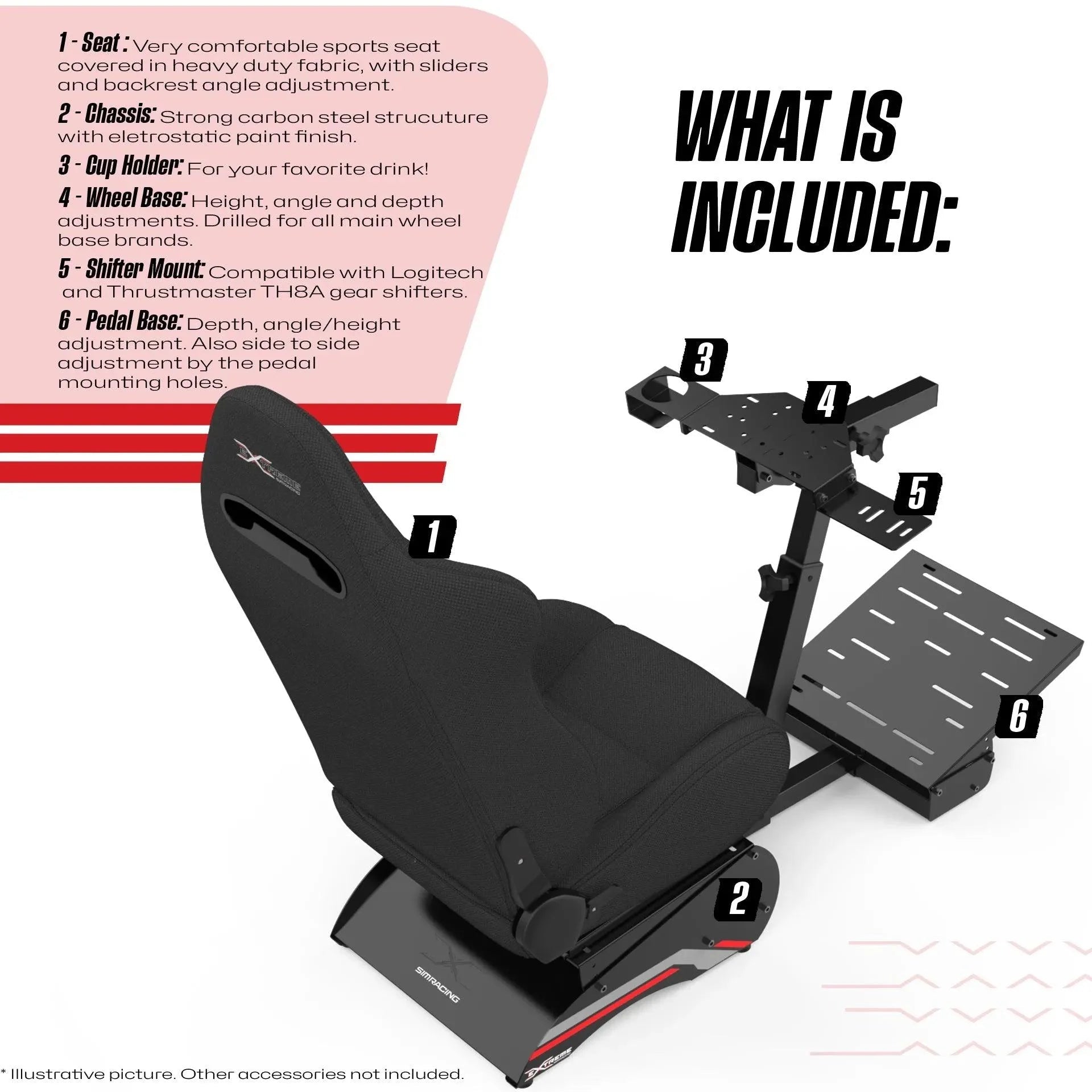 SIM RACING COCKPIT COMPACT 2.0 - Garage Rebel