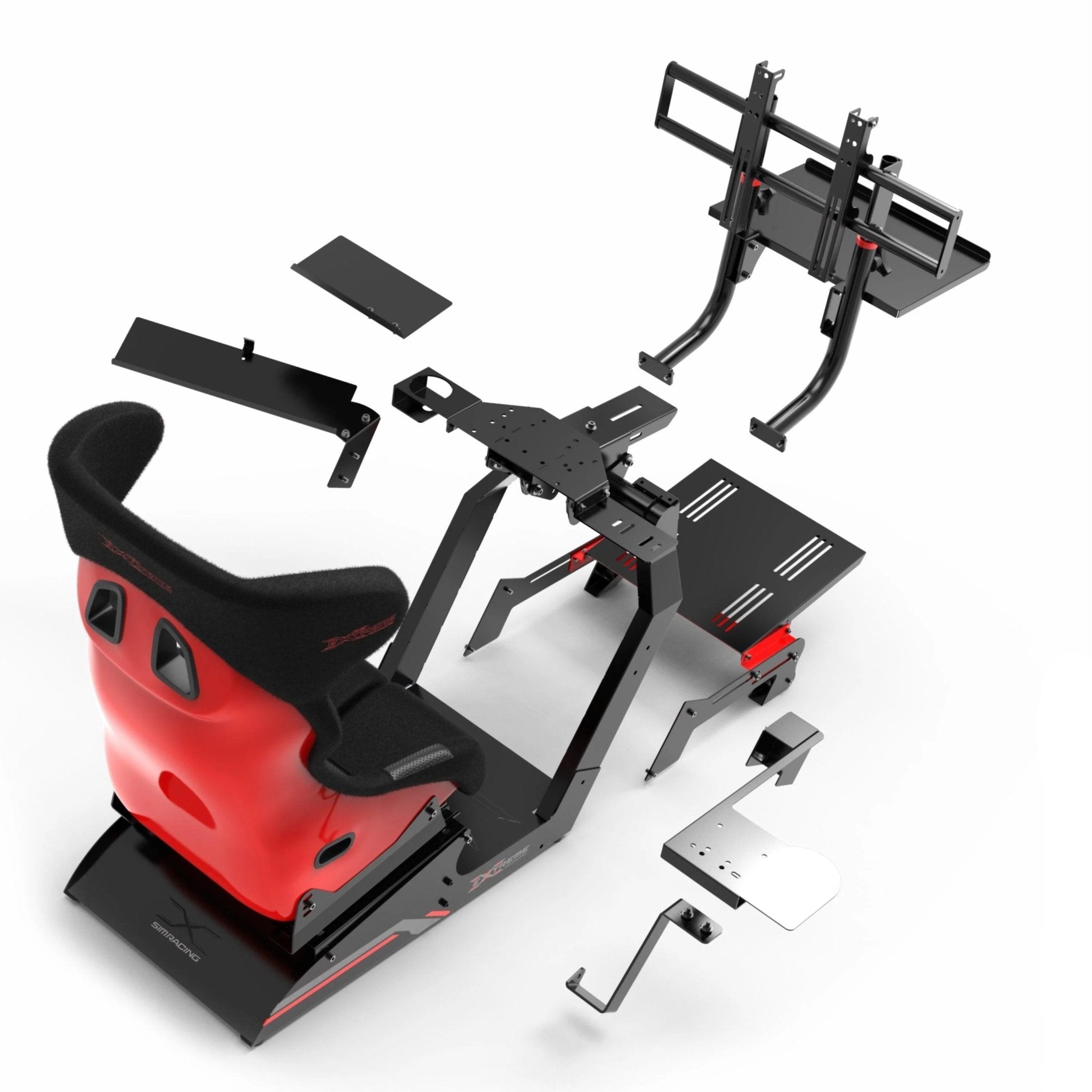 SIM RACING COCKPIT P1 3.0 FULL ACCESSORIES - Garage Rebel