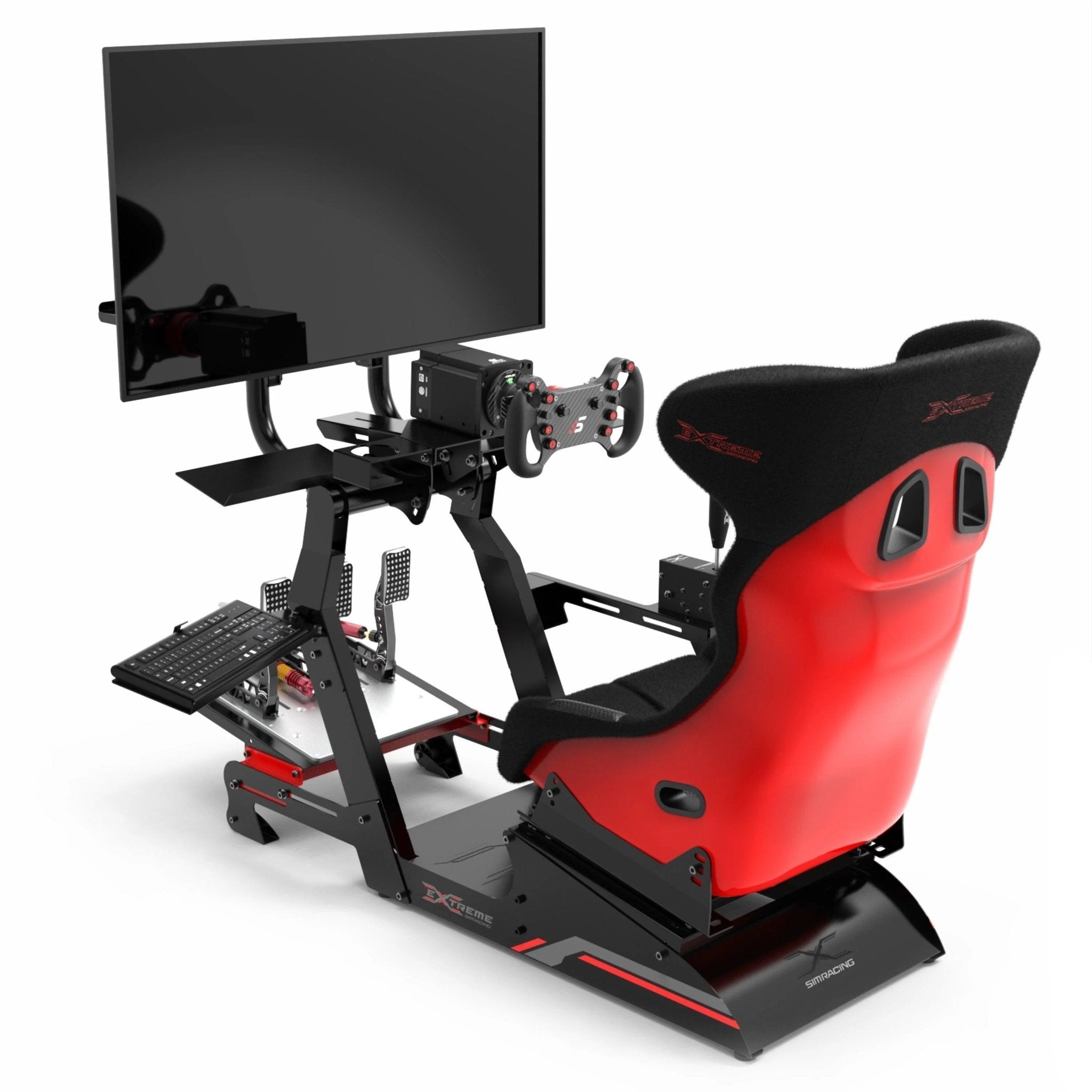 SIM RACING COCKPIT P1 3.0 FULL ACCESSORIES - Garage Rebel