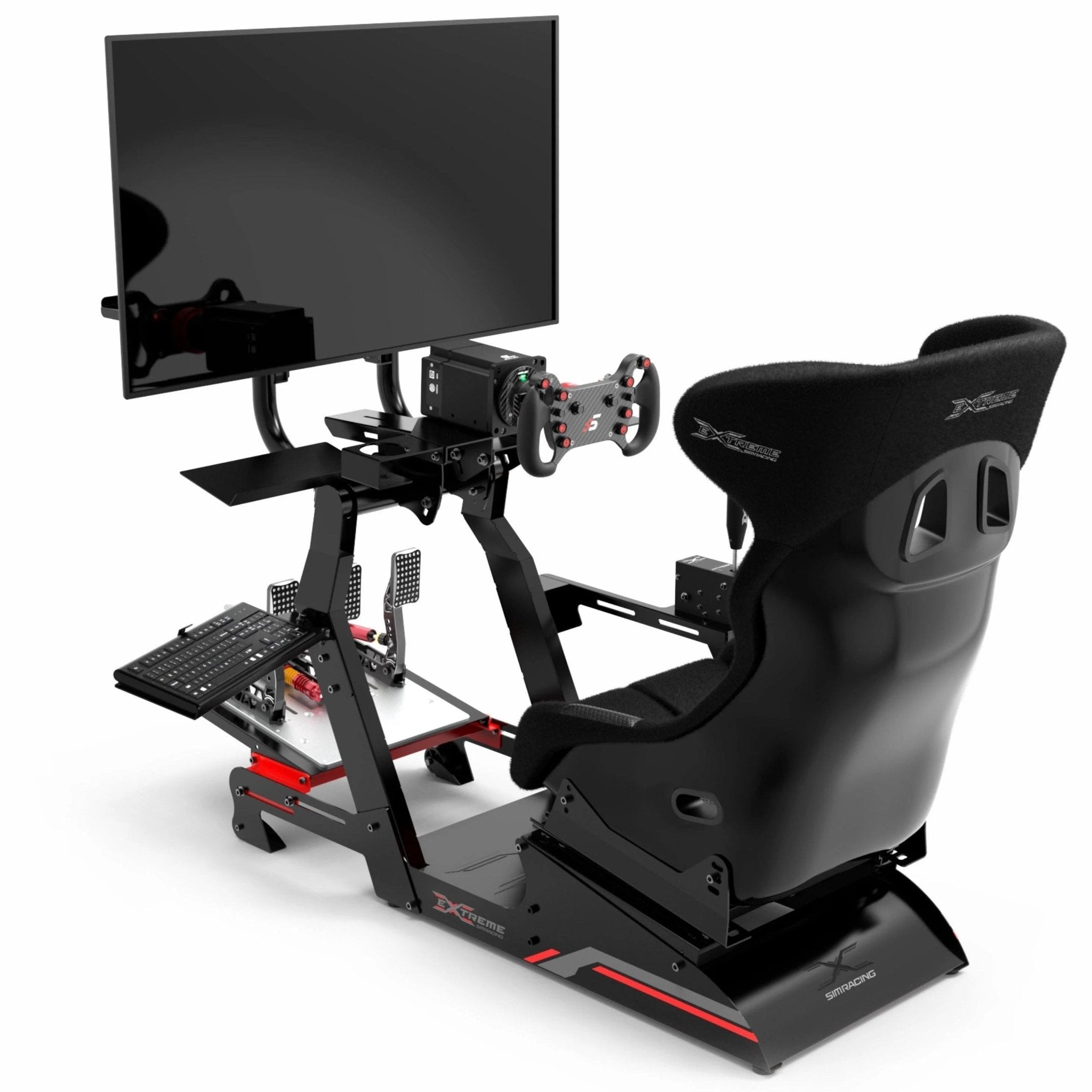 SIM RACING COCKPIT P1 3.0 FULL ACCESSORIES - Garage Rebel